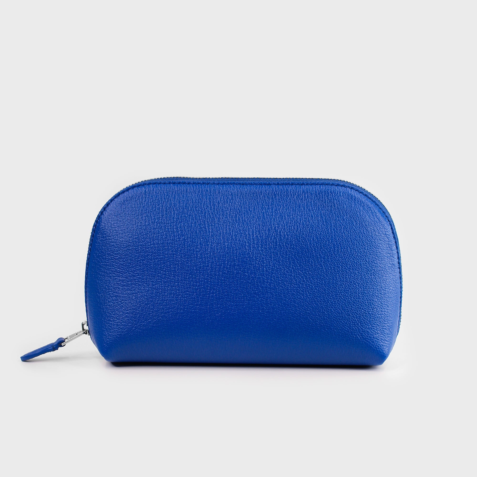 "Archive Event" LEATHER COSMETIC CASE OCEAN BLUE