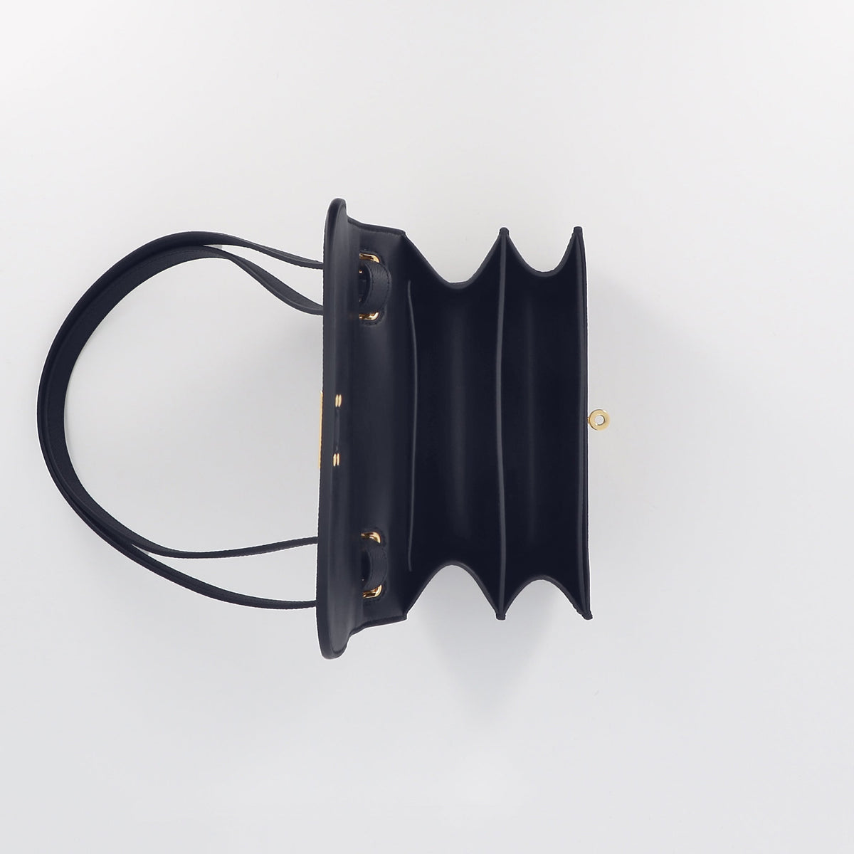 LEATHER FLAP BAG ELYSEE ECLIPSE