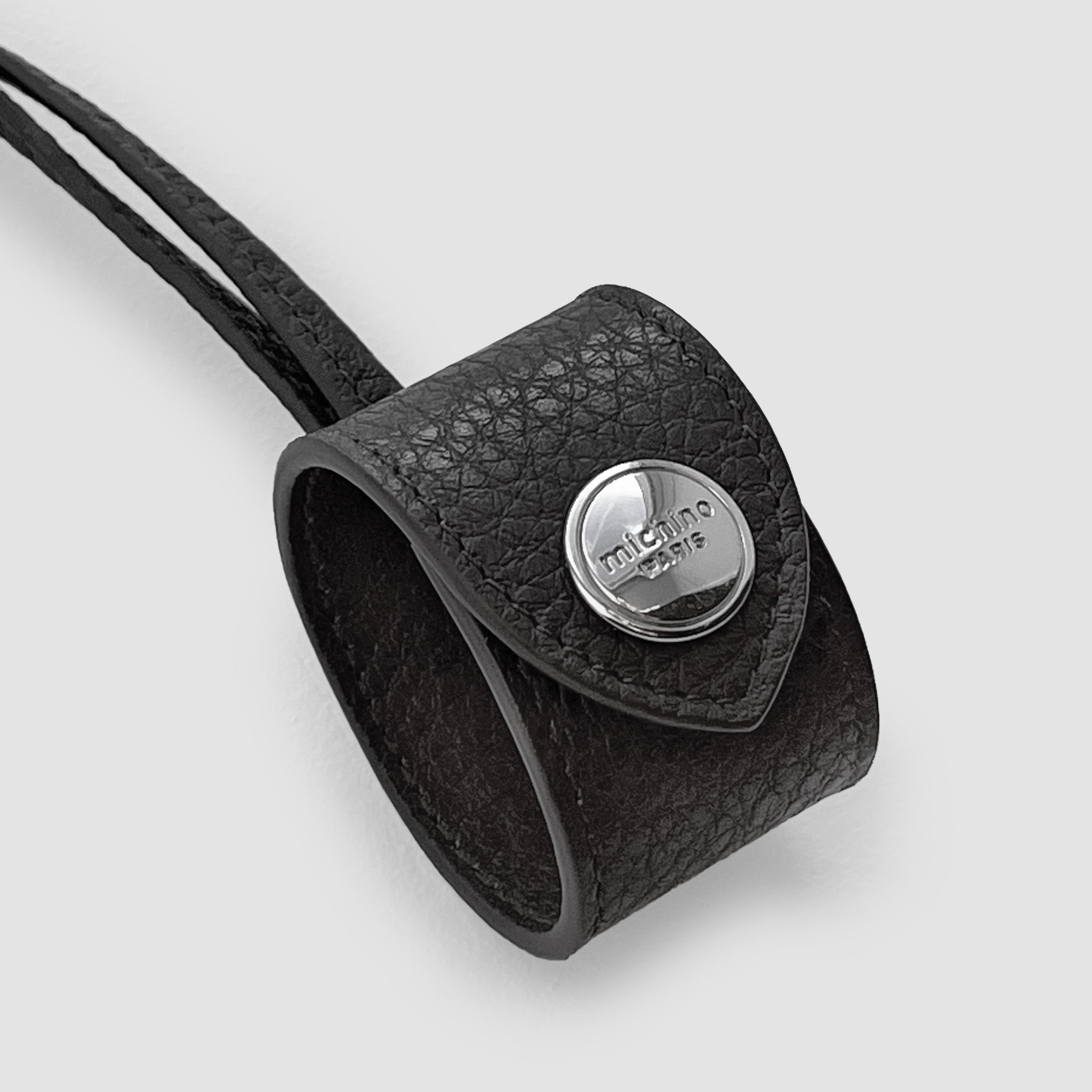 LEATHER GLOVE HOLDER BLACK