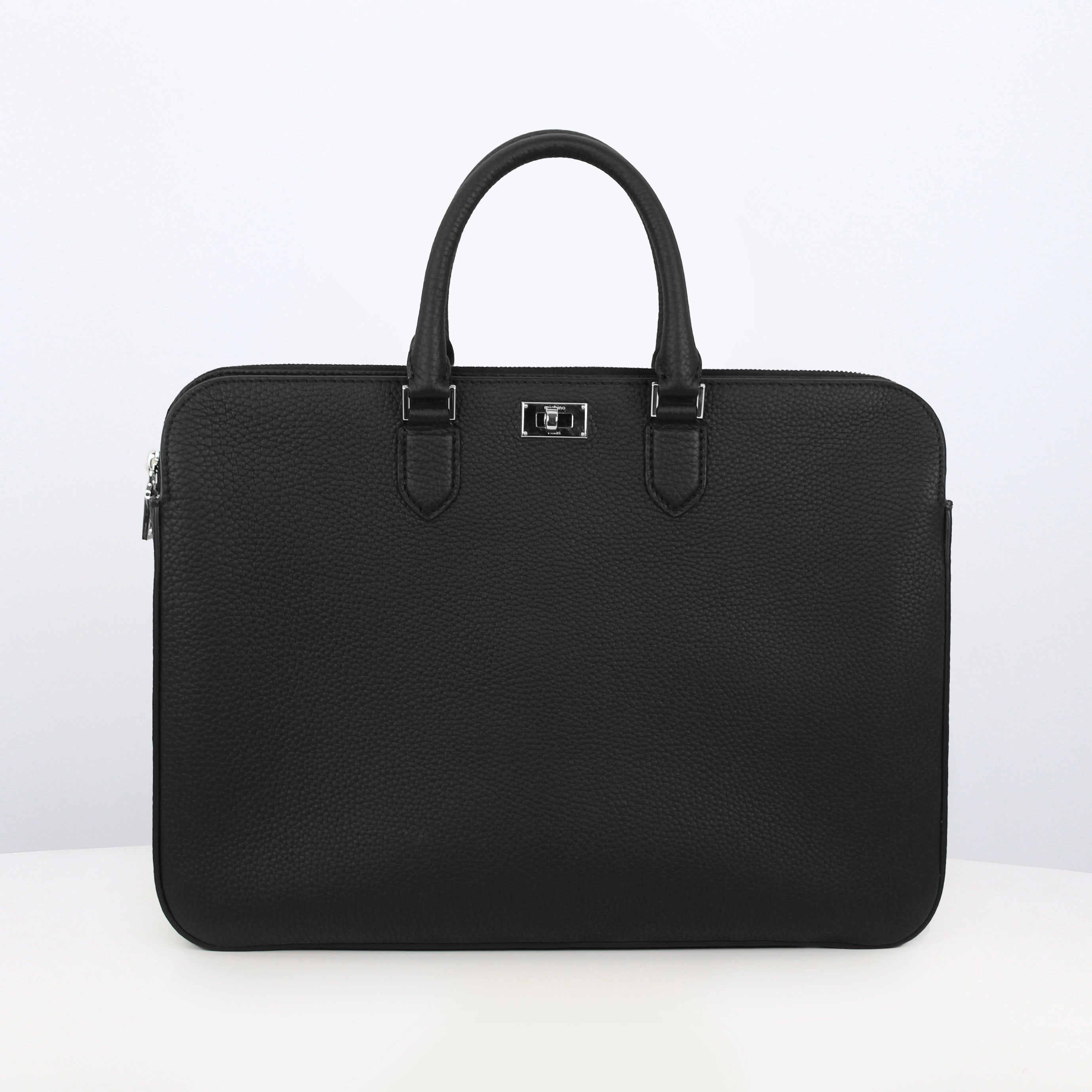 "Archive Event" ORSAY LEATHER BRIEFCASE BLACK