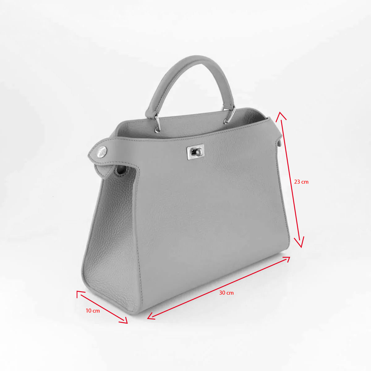 "Archive Event" LEATHER HANDBAG LUTECE PM BLACK