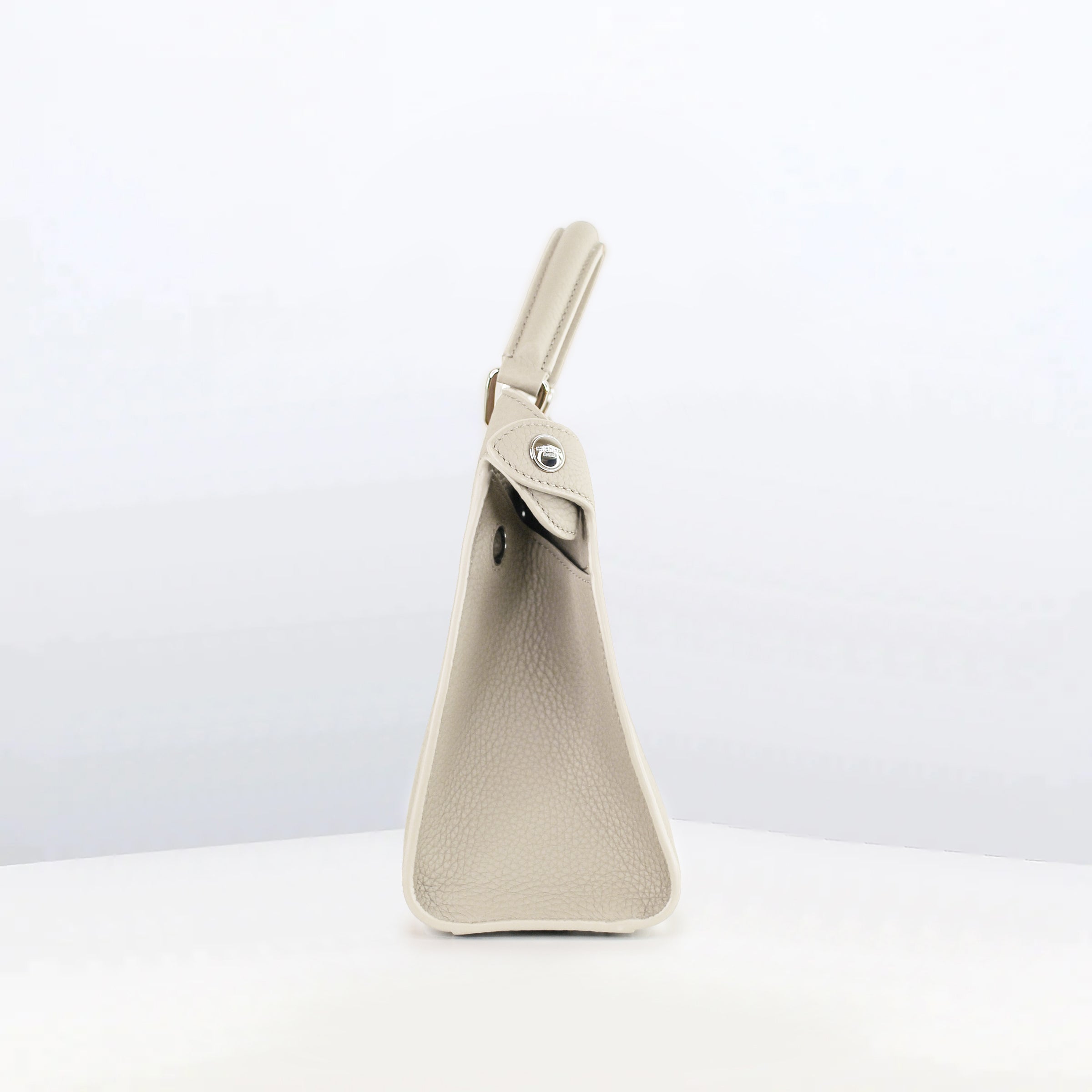 LEATHER HANDBAG LUTECE MINI CRAIE