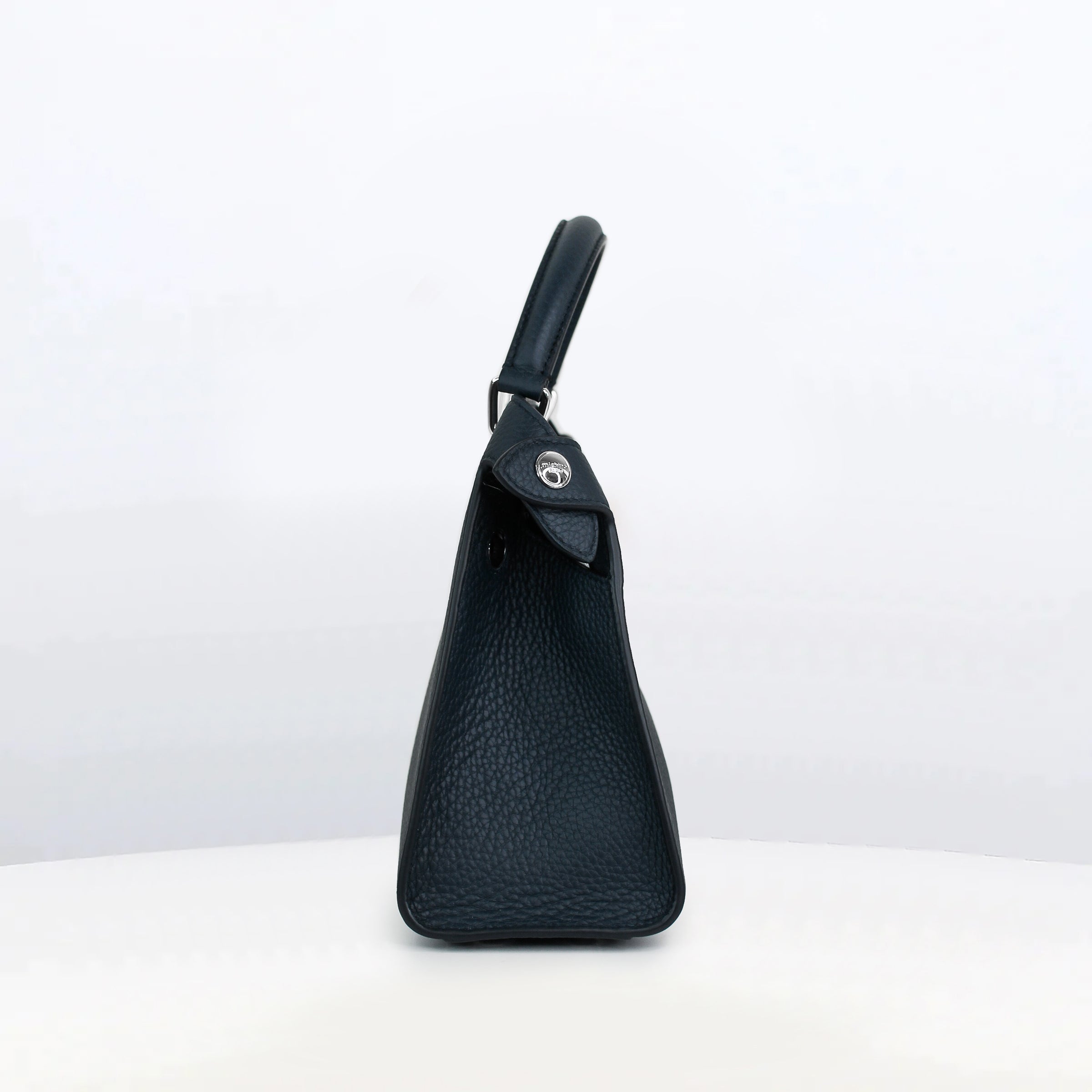 LEATHER HANDBAG LUTECE MINI ECLIPSE