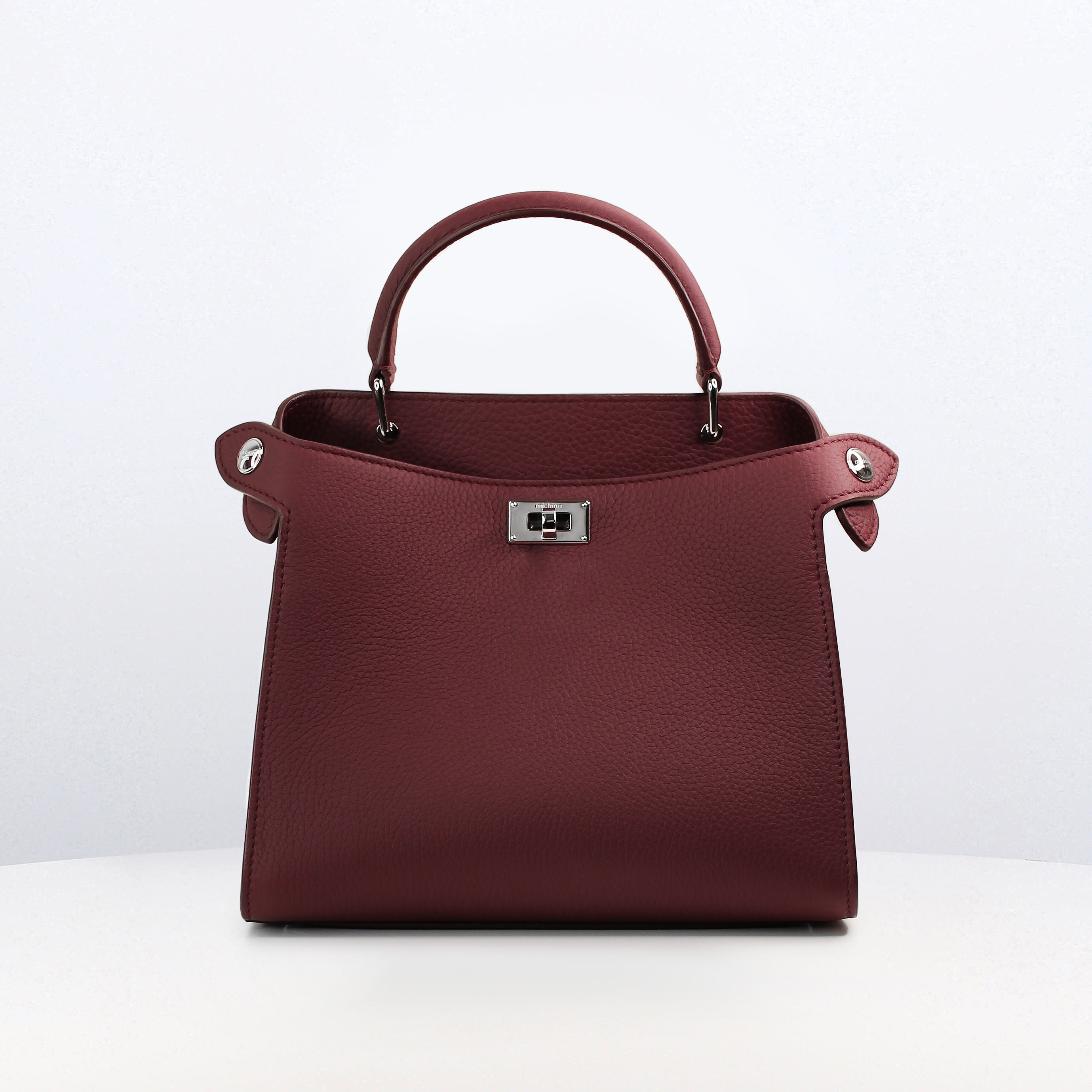 LEATHER HANDBAG LUTECE MINI SAINT-EMILION