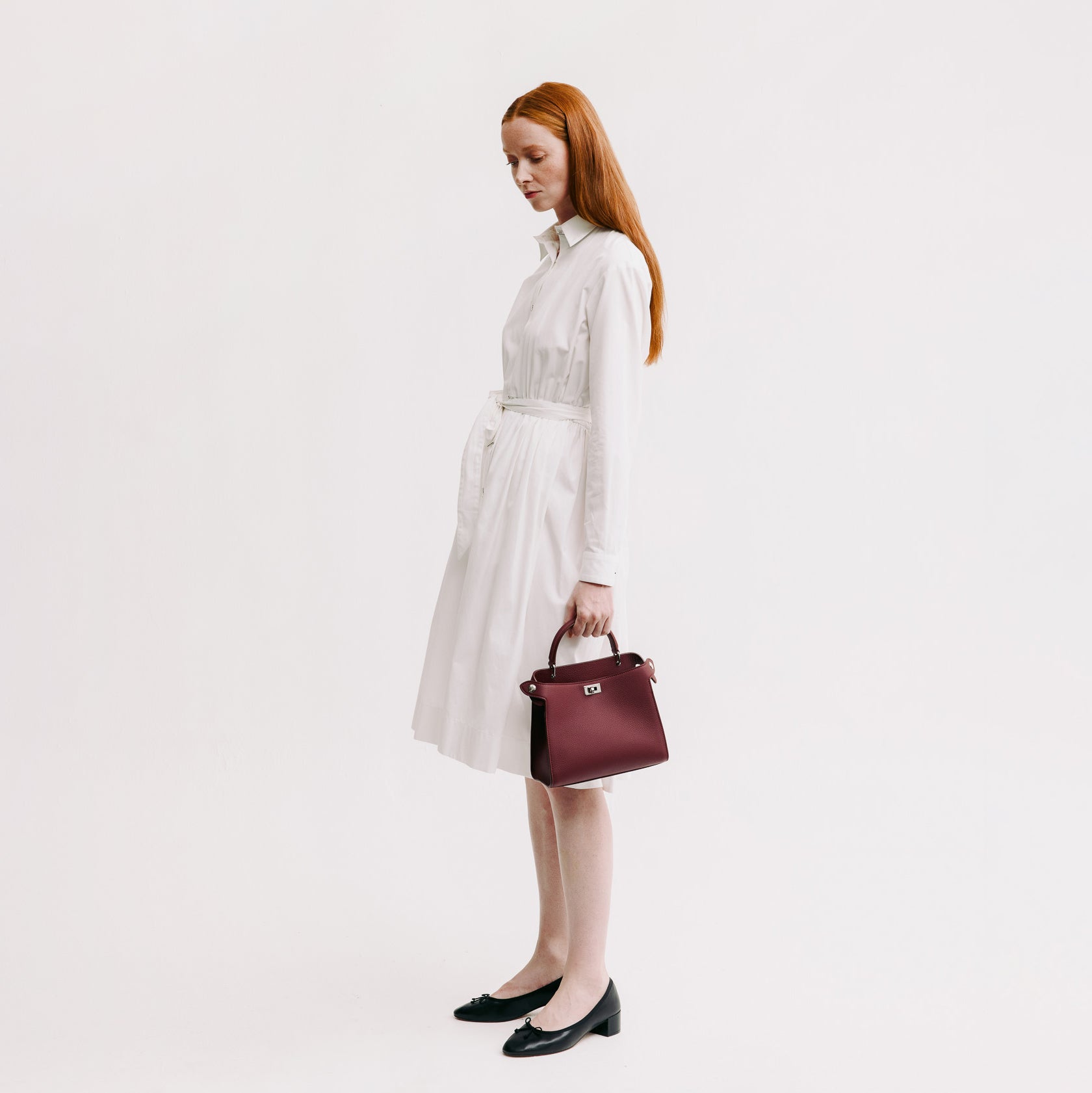 LEATHER HANDBAG LUTECE MINI SAINT-EMILION