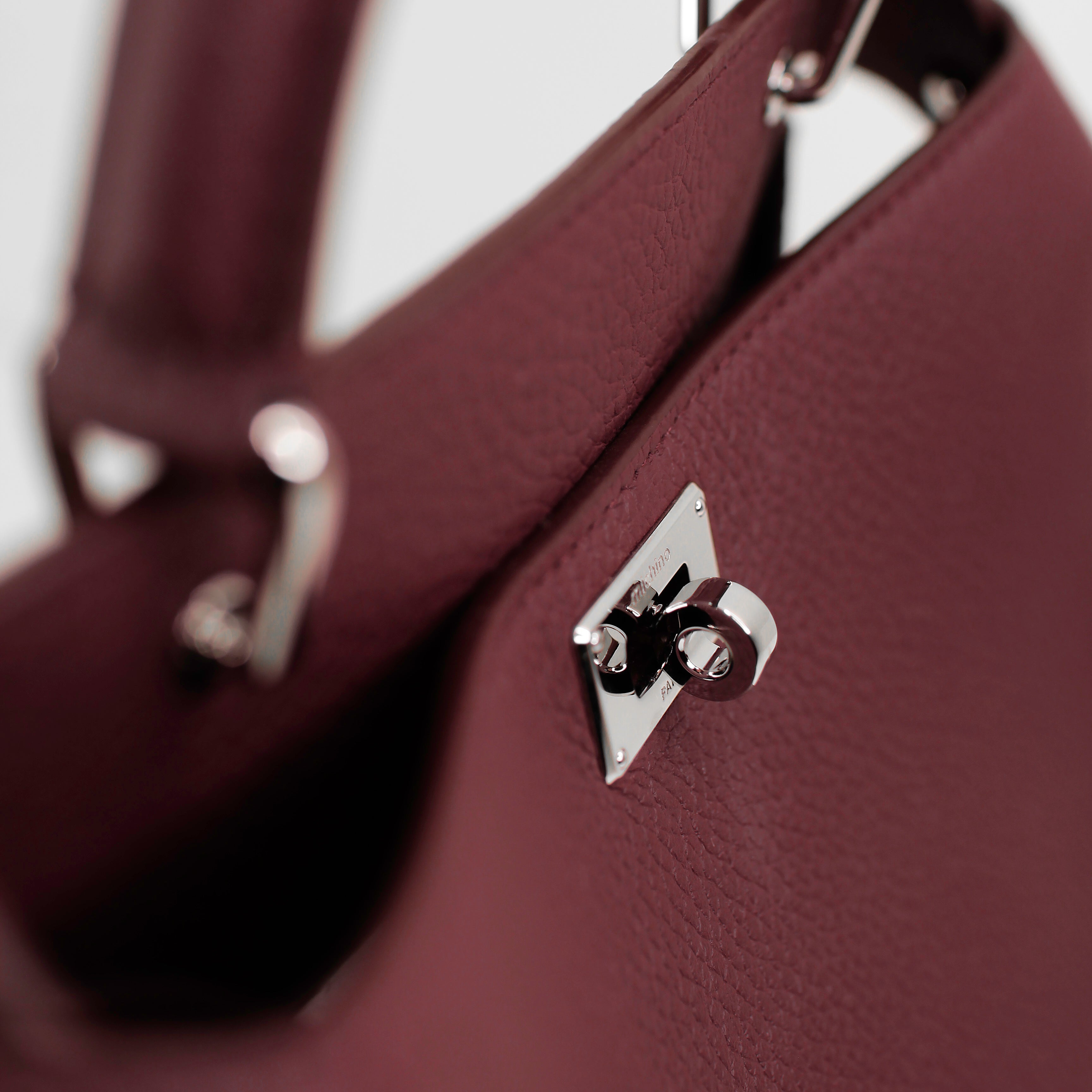 LEATHER HANDBAG LUTECE MINI SAINT-EMILION