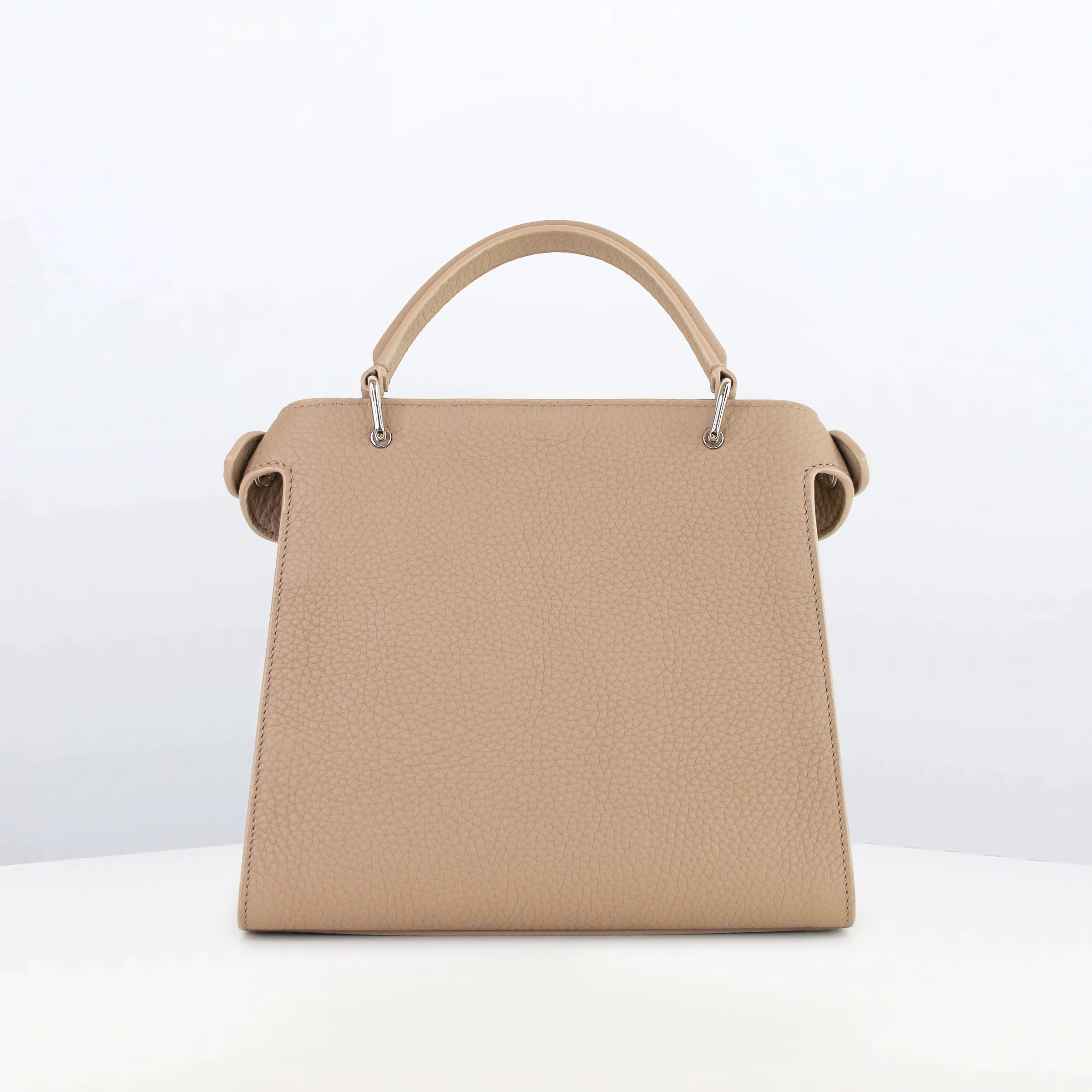 LEATHER HANDBAG LUTECE MINI TOURTERELLE