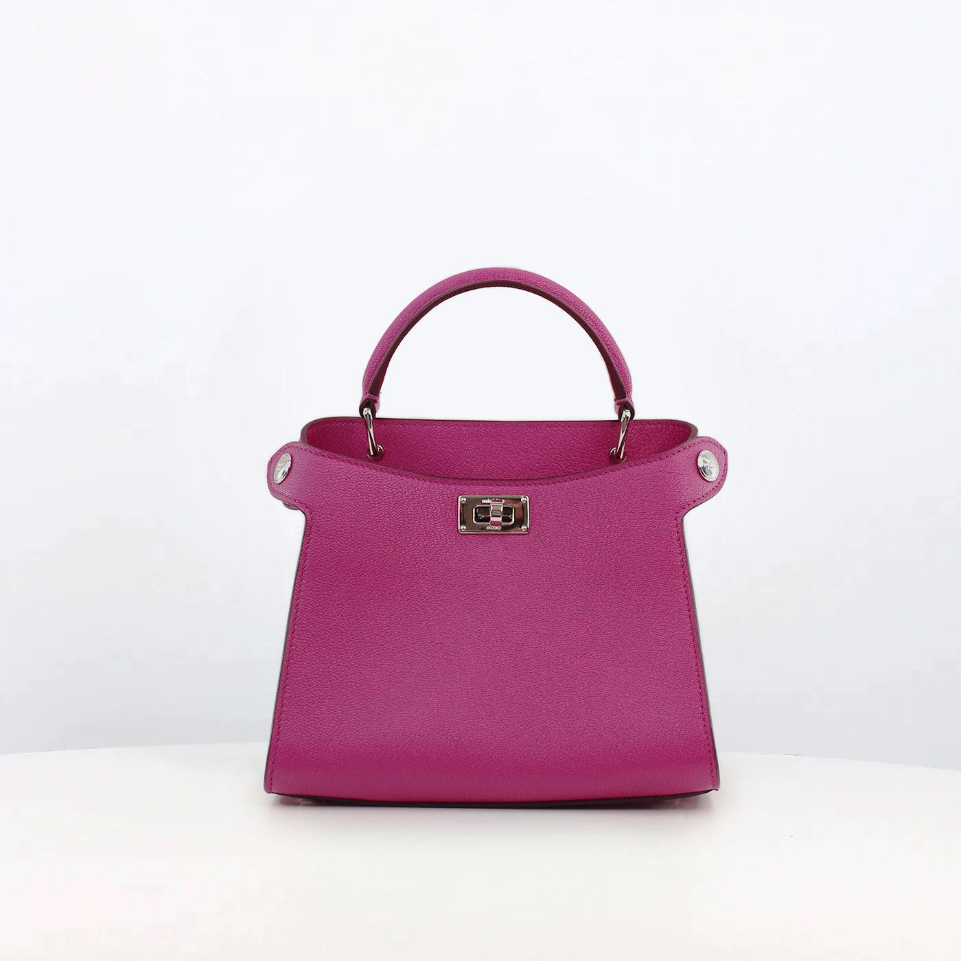"Archive Event" LEATHER HANDBAG LUTECE NANO ORCHID