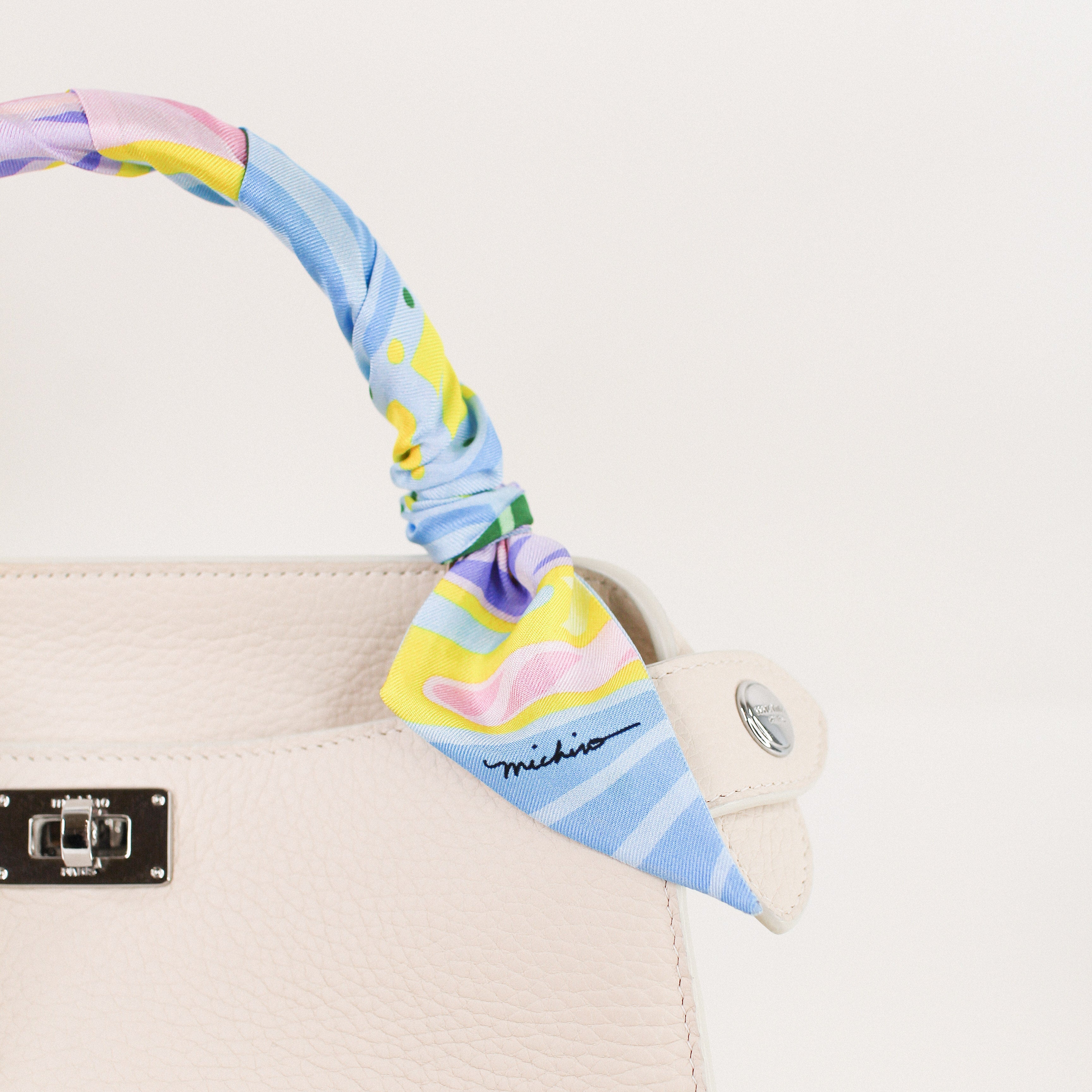 MICHII - SILK SCARF - NEW YORK