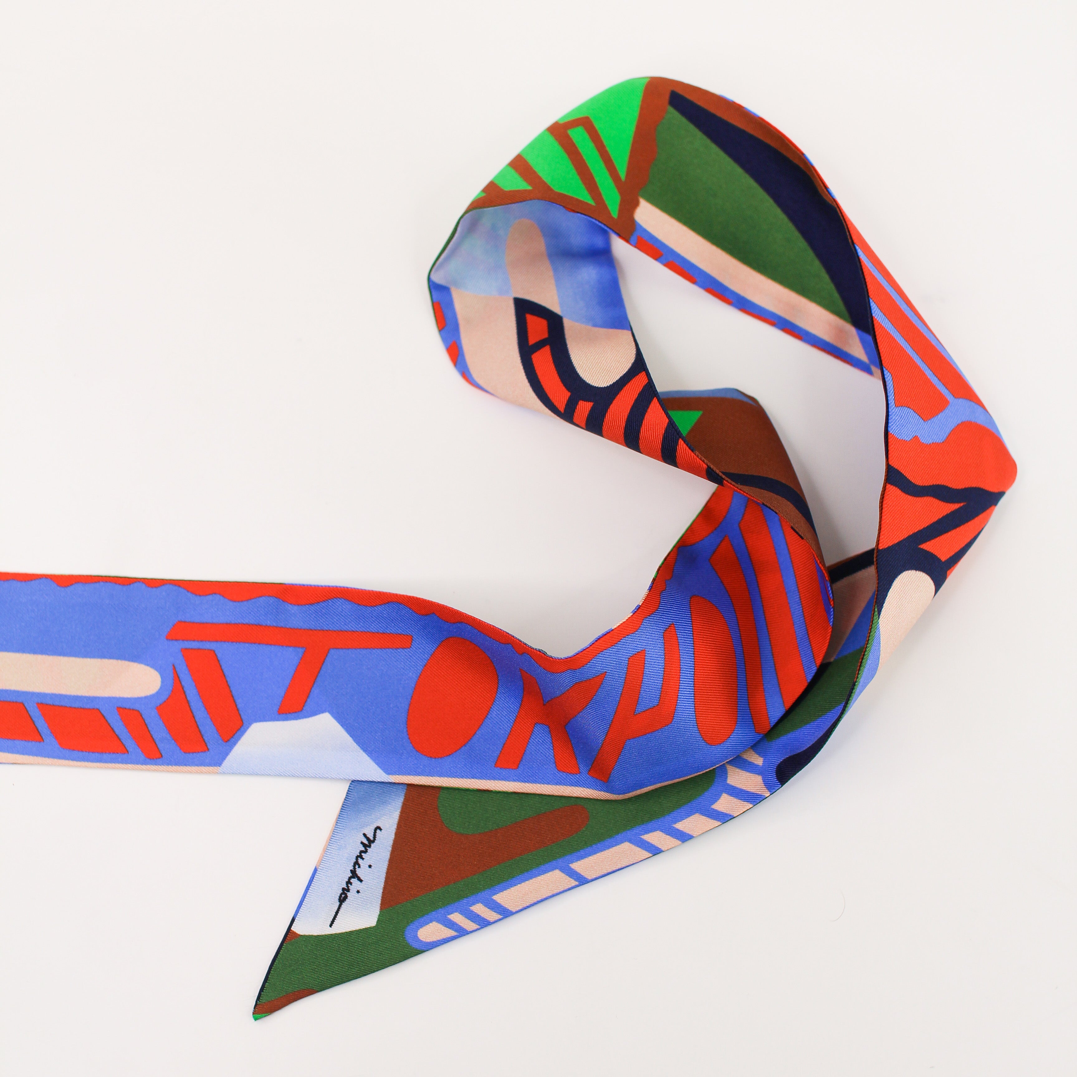 MICHII - SILK SCARF - TOKYO
