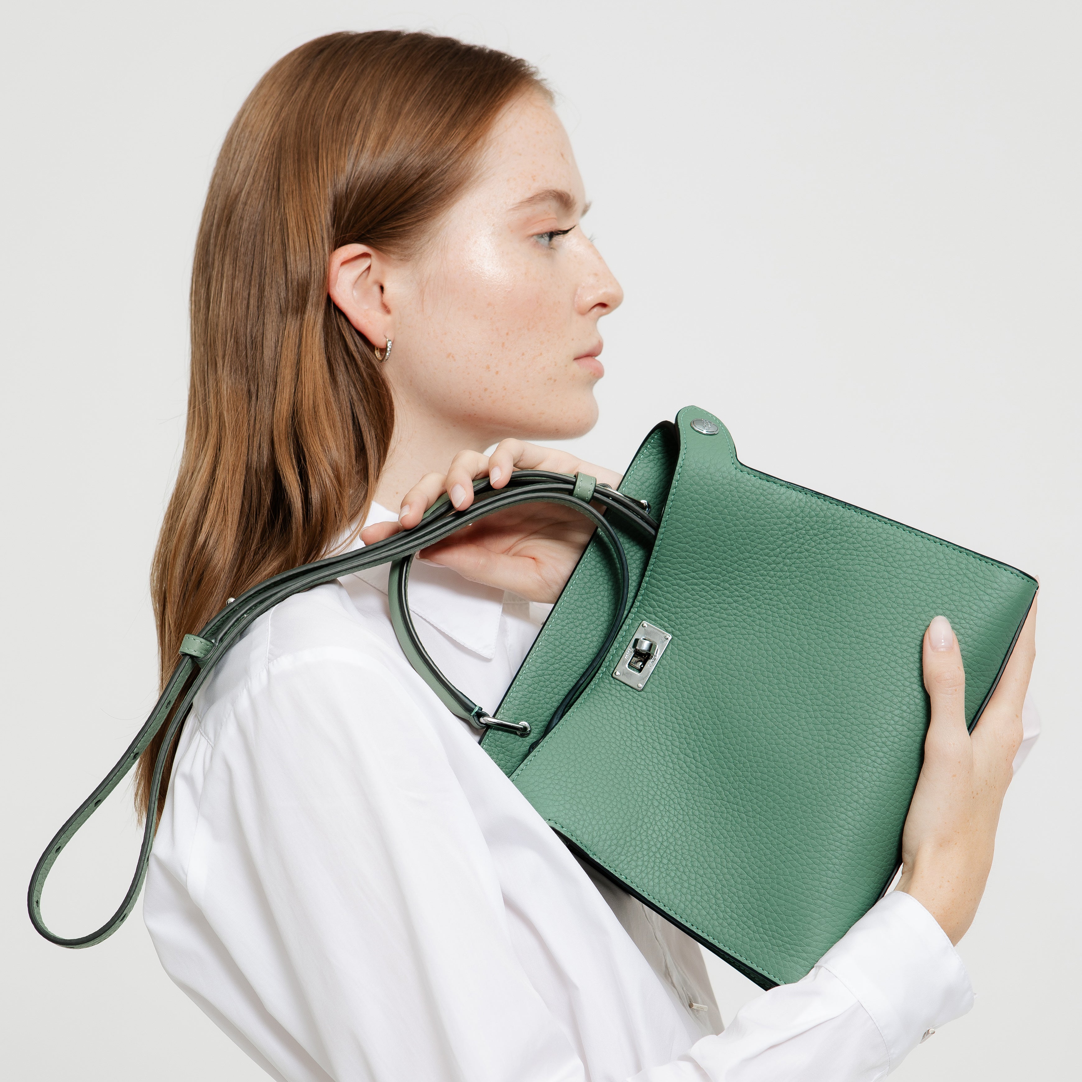 LEATHER HANDBAG LUTECE MINI GIVERNY