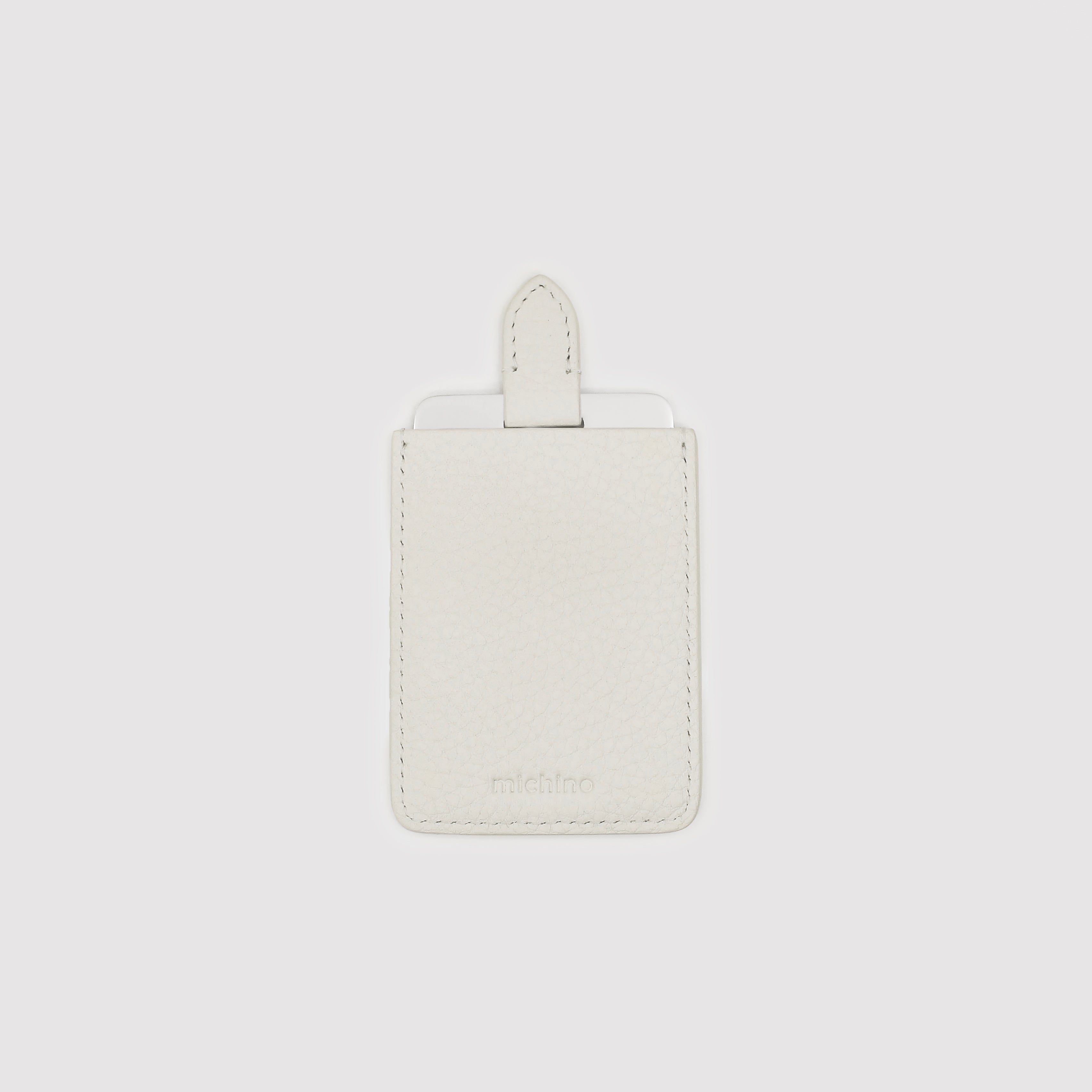 POCKET MIRROR WITH CRAIE LEATHER CASE