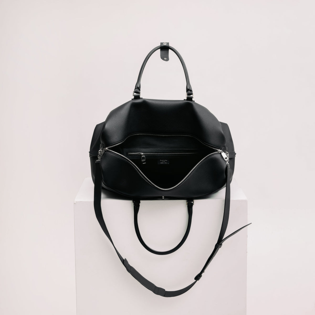 MONTPARNASSE DUFFLE LEATHER BAG GOLD