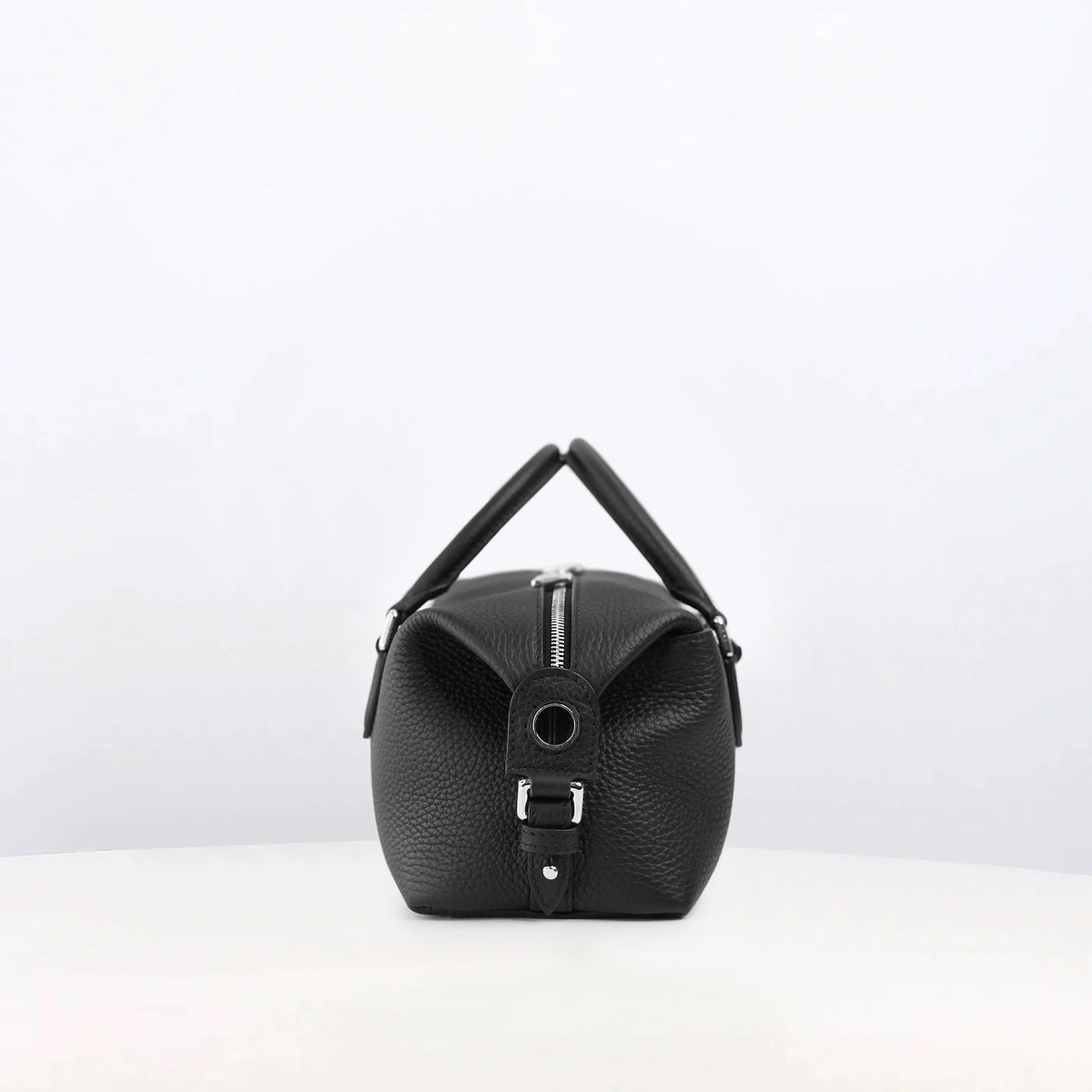 DUFFLE LEATHER BAG MONTPARNASSE NANO BLACK