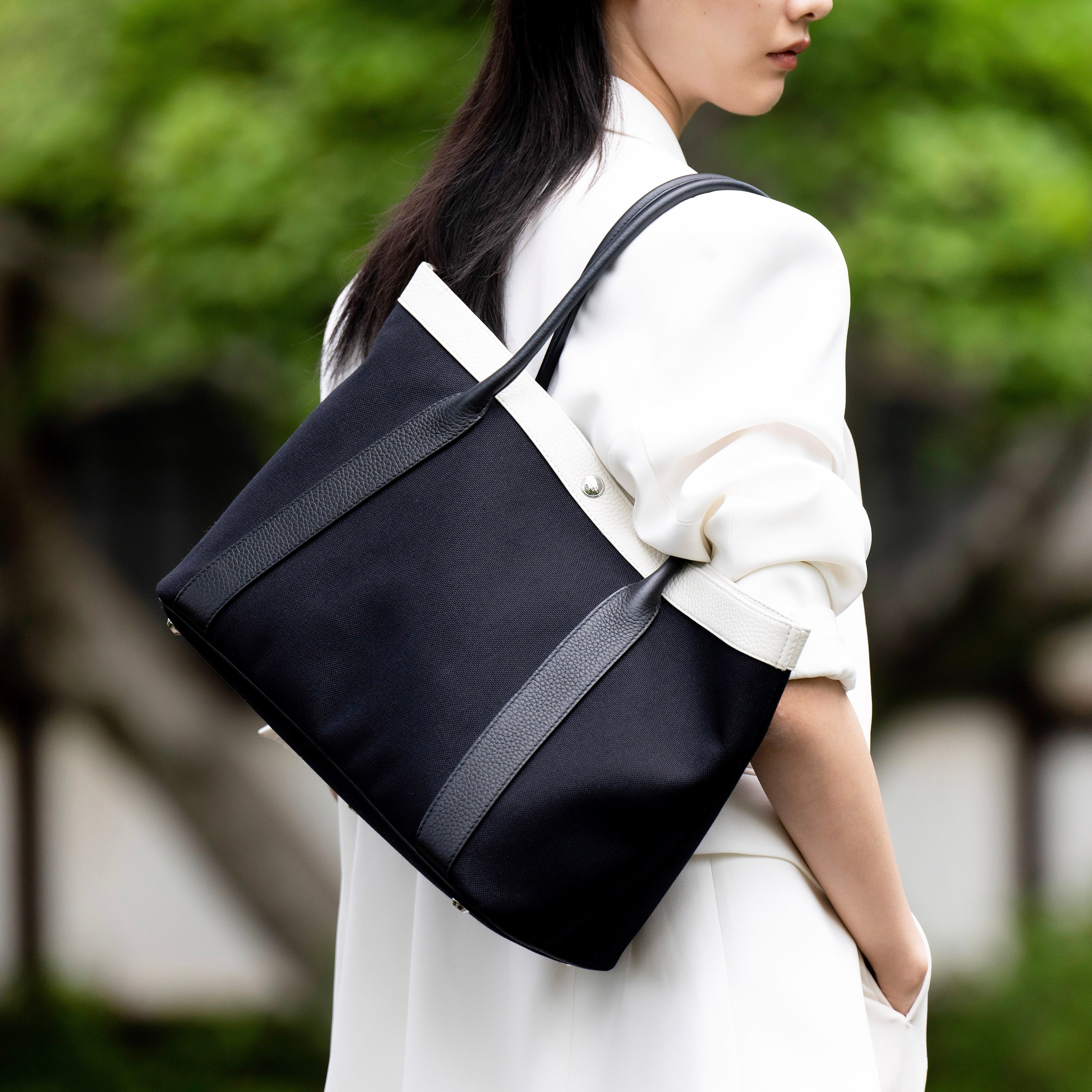 CANVAS TOTE SEINE40 CRAIE