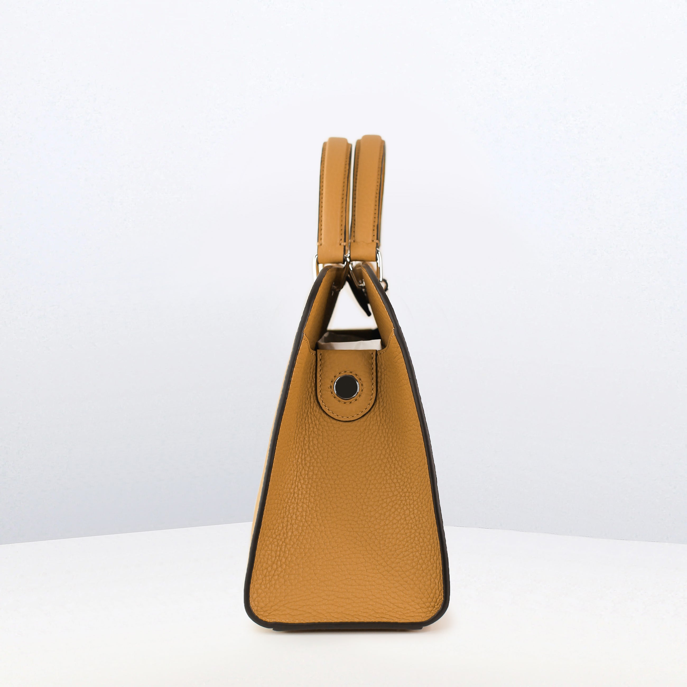 LEATHER HANDBAG OPERA PM BISCOTTO