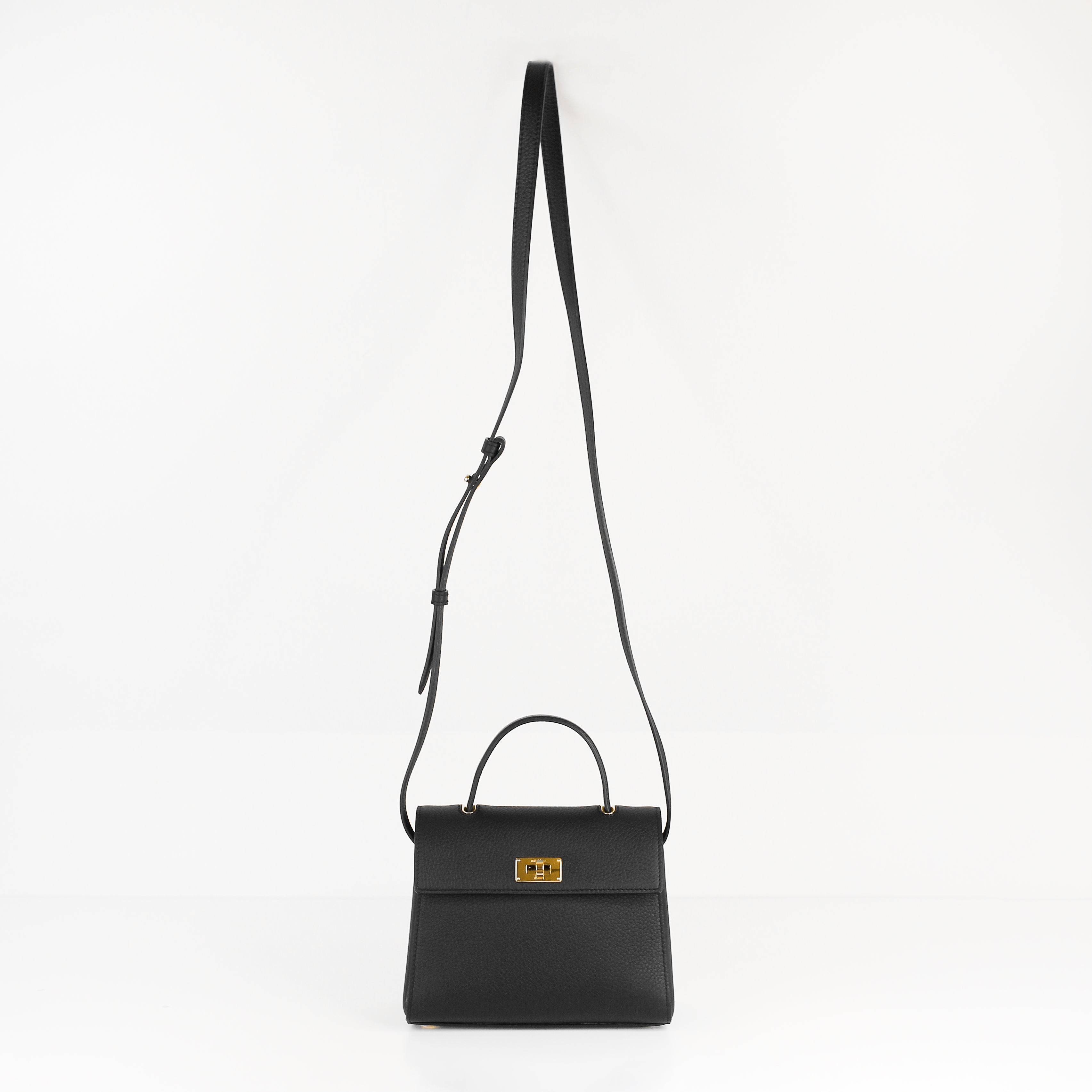 LEATHER HANDBAG PALAIS ROYAL MINI BLACK