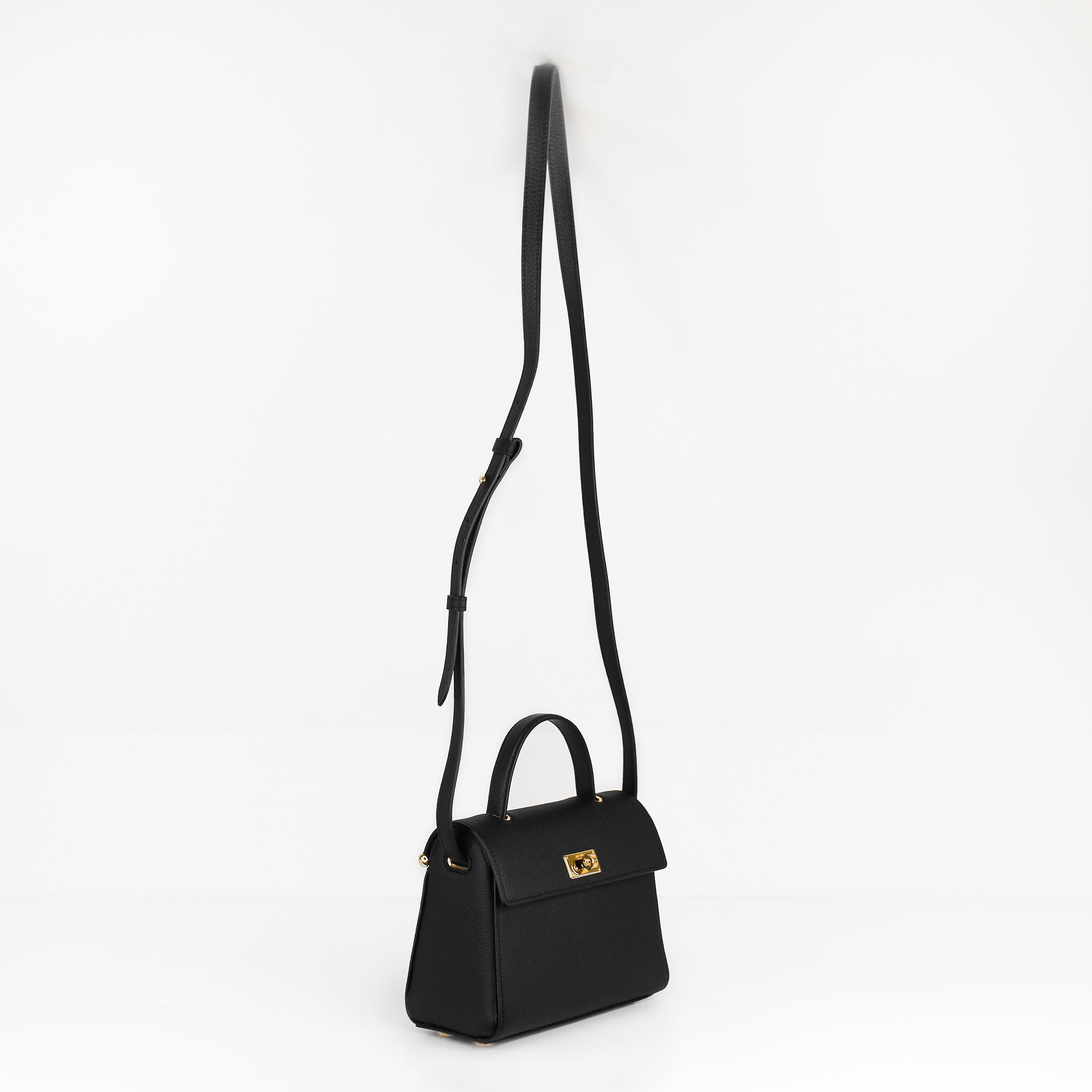 LEATHER HANDBAG PALAIS ROYAL MINI BLACK