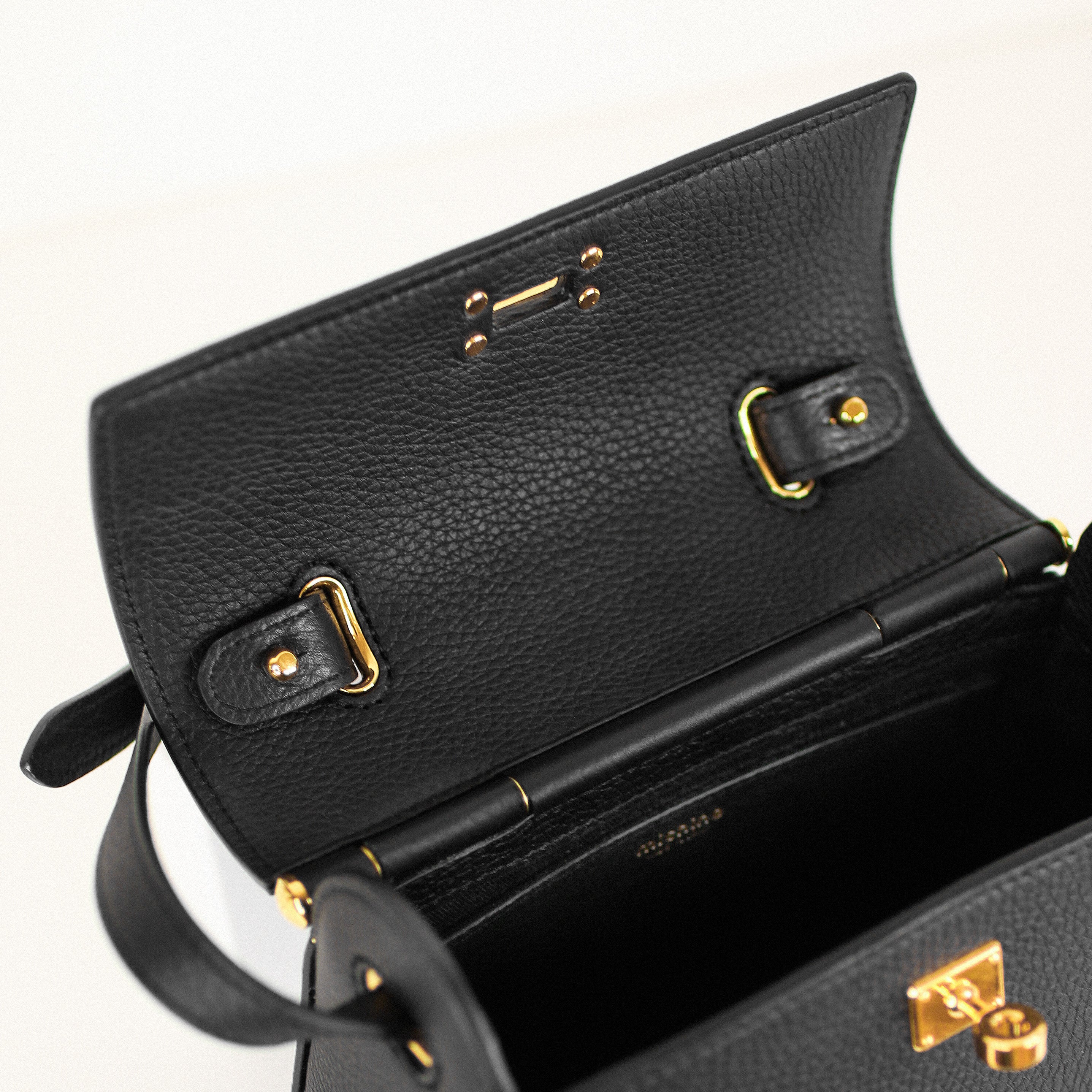 LEATHER HANDBAG PALAIS ROYAL MINI BLACK