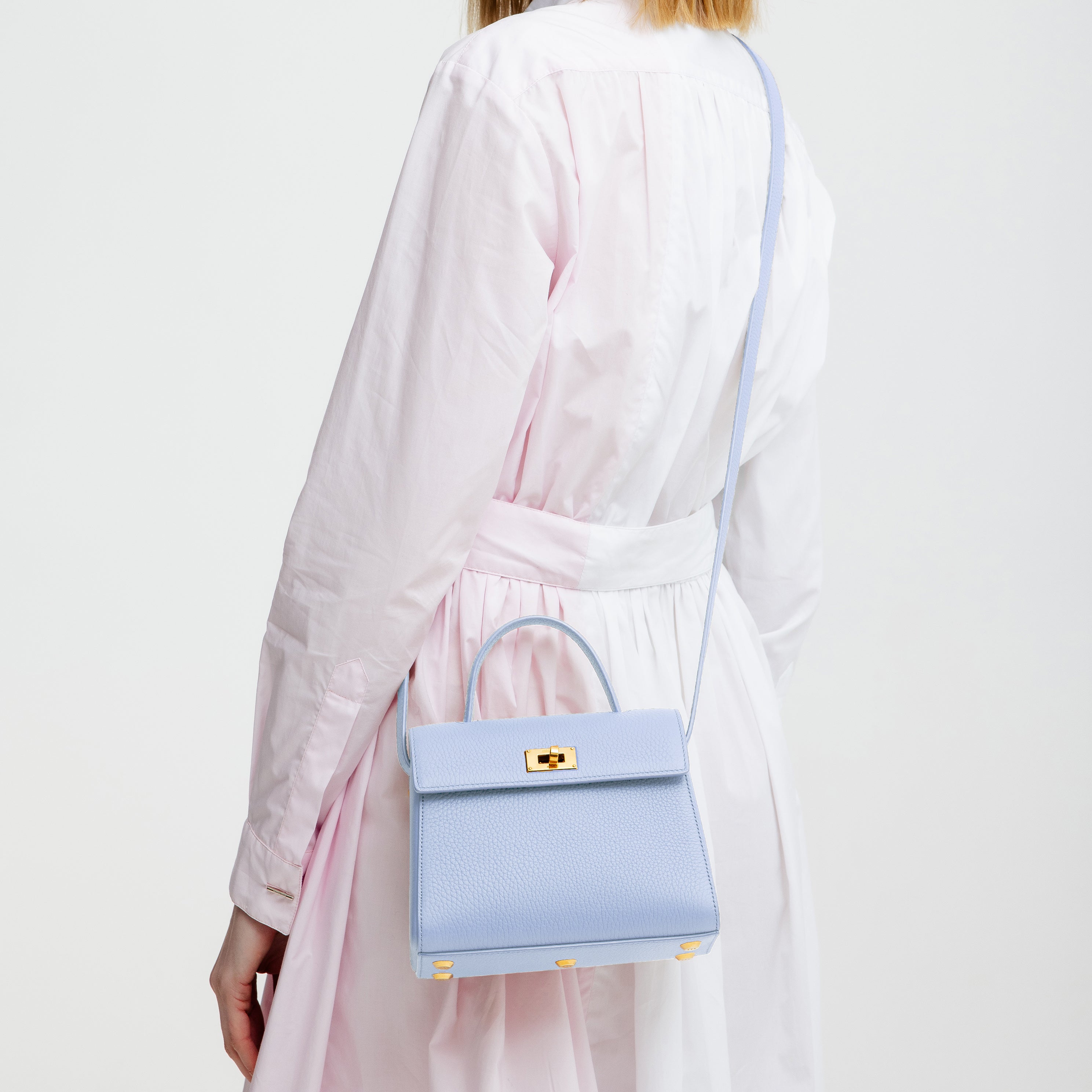 LEATHER HANDBAG PALAIS ROYAL MINI MIST