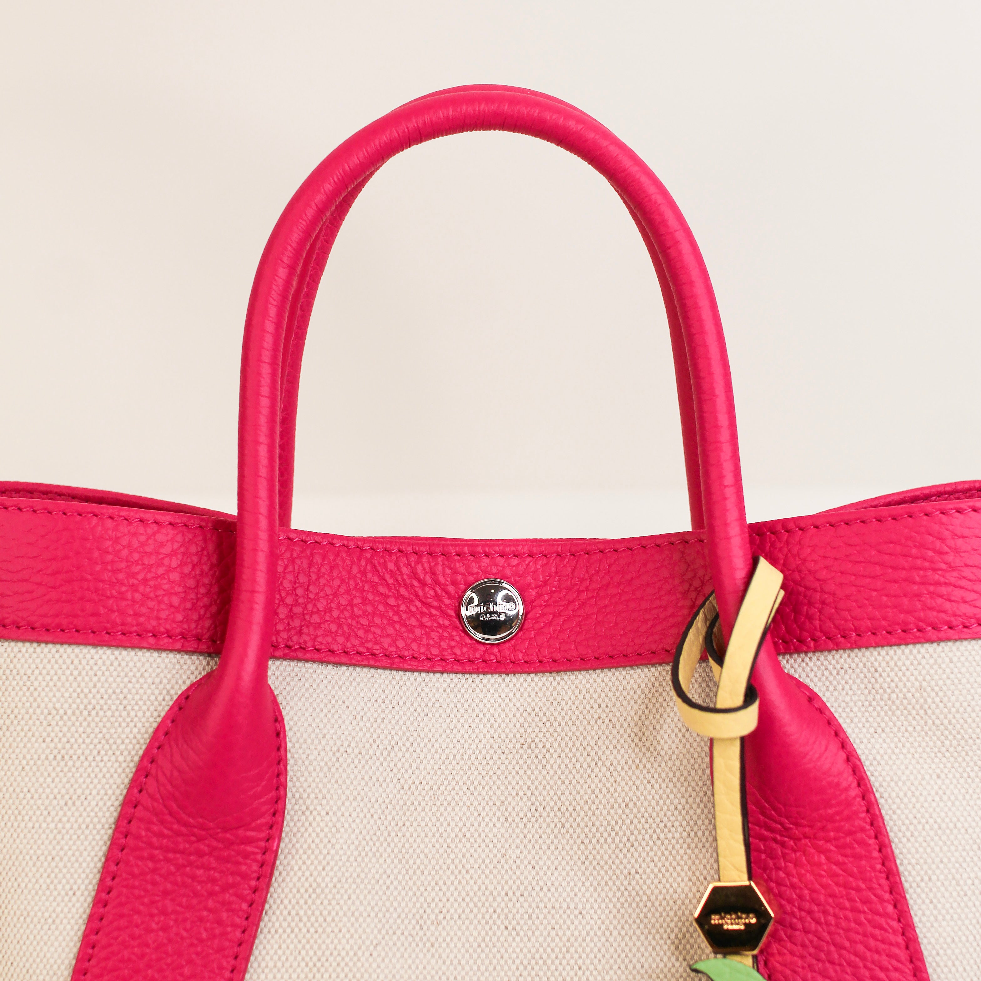 CANVAS TOTE SEINE20 FUXIA