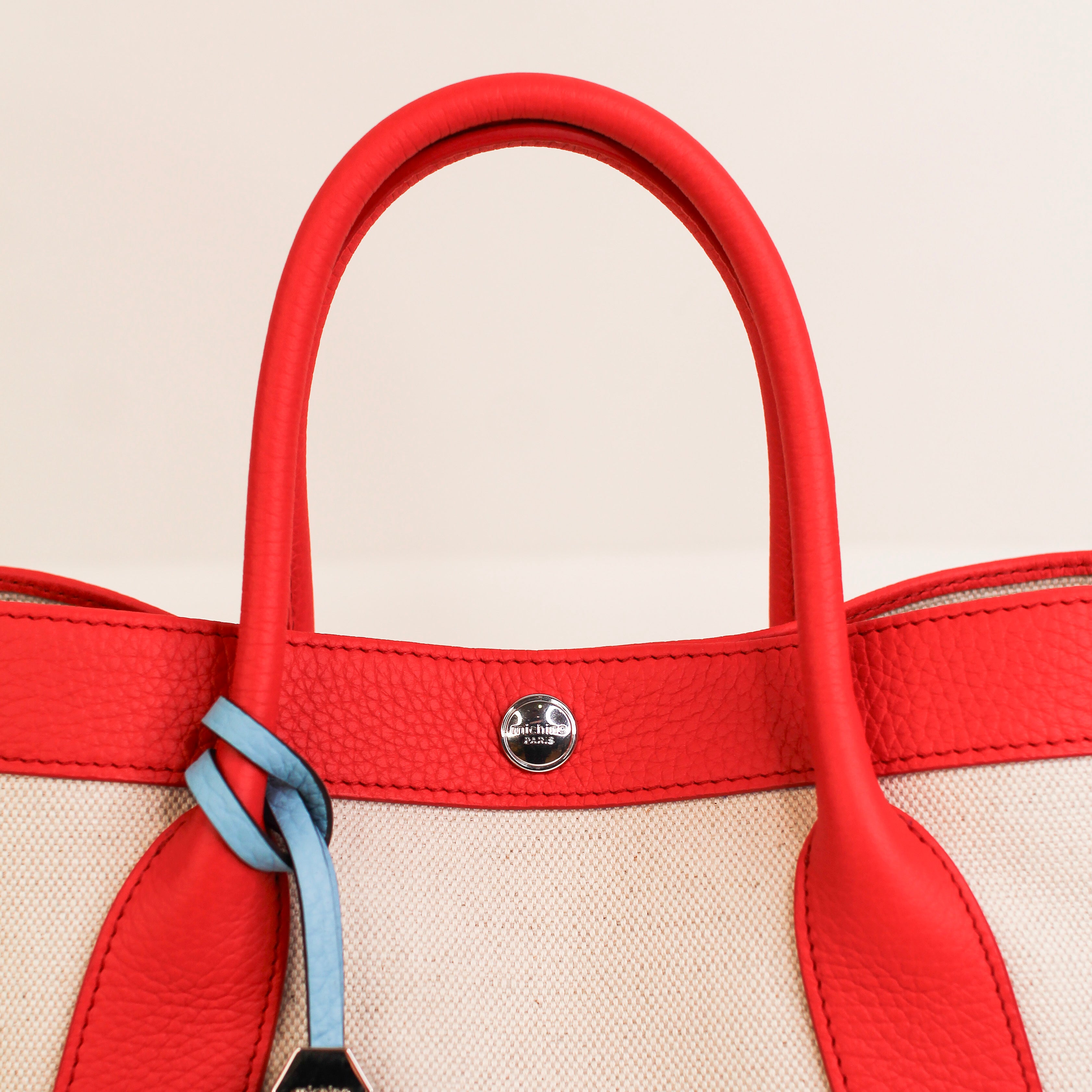 CANVAS TOTE SEINE20 GERANIUM