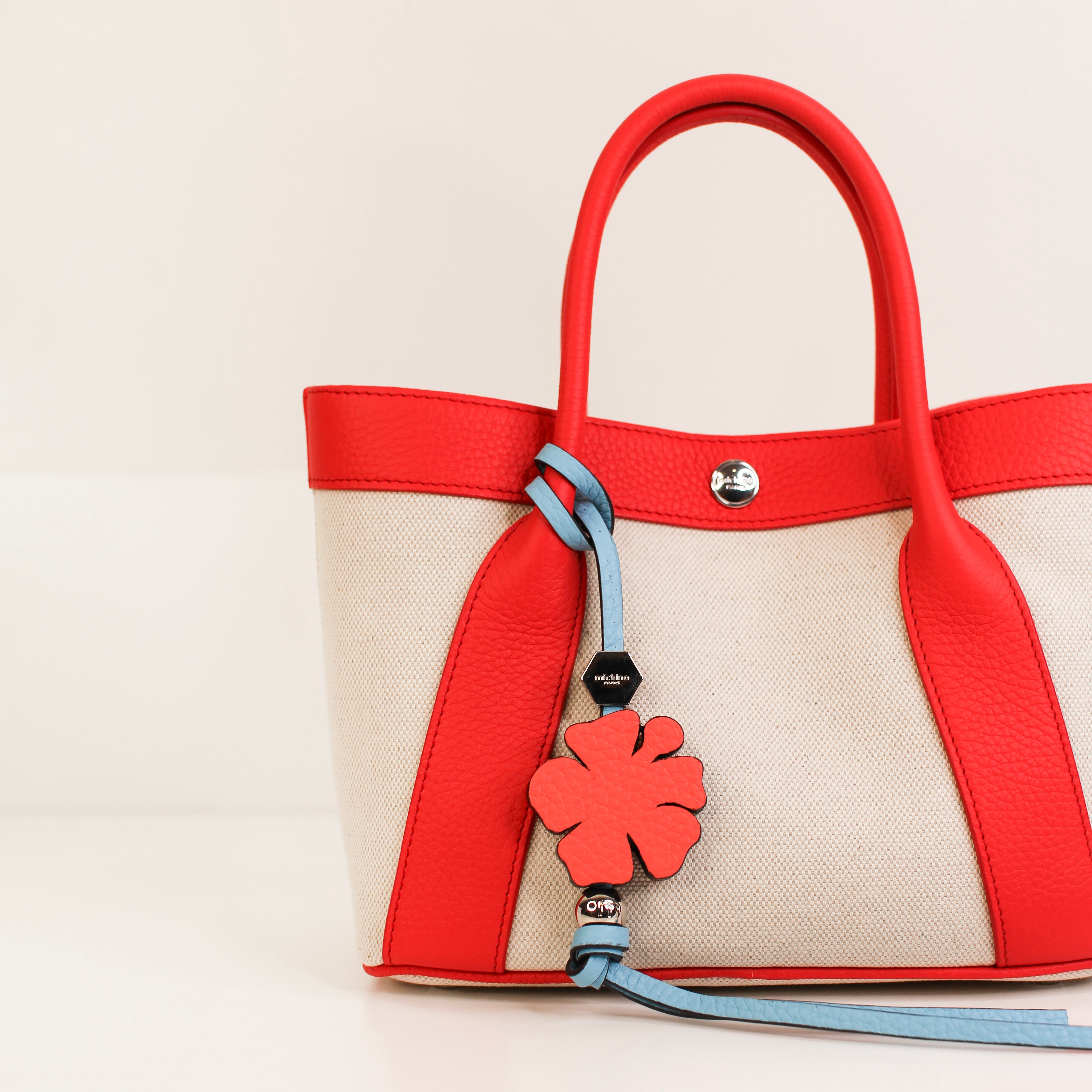 CANVAS TOTE SEINE20 GERANIUM