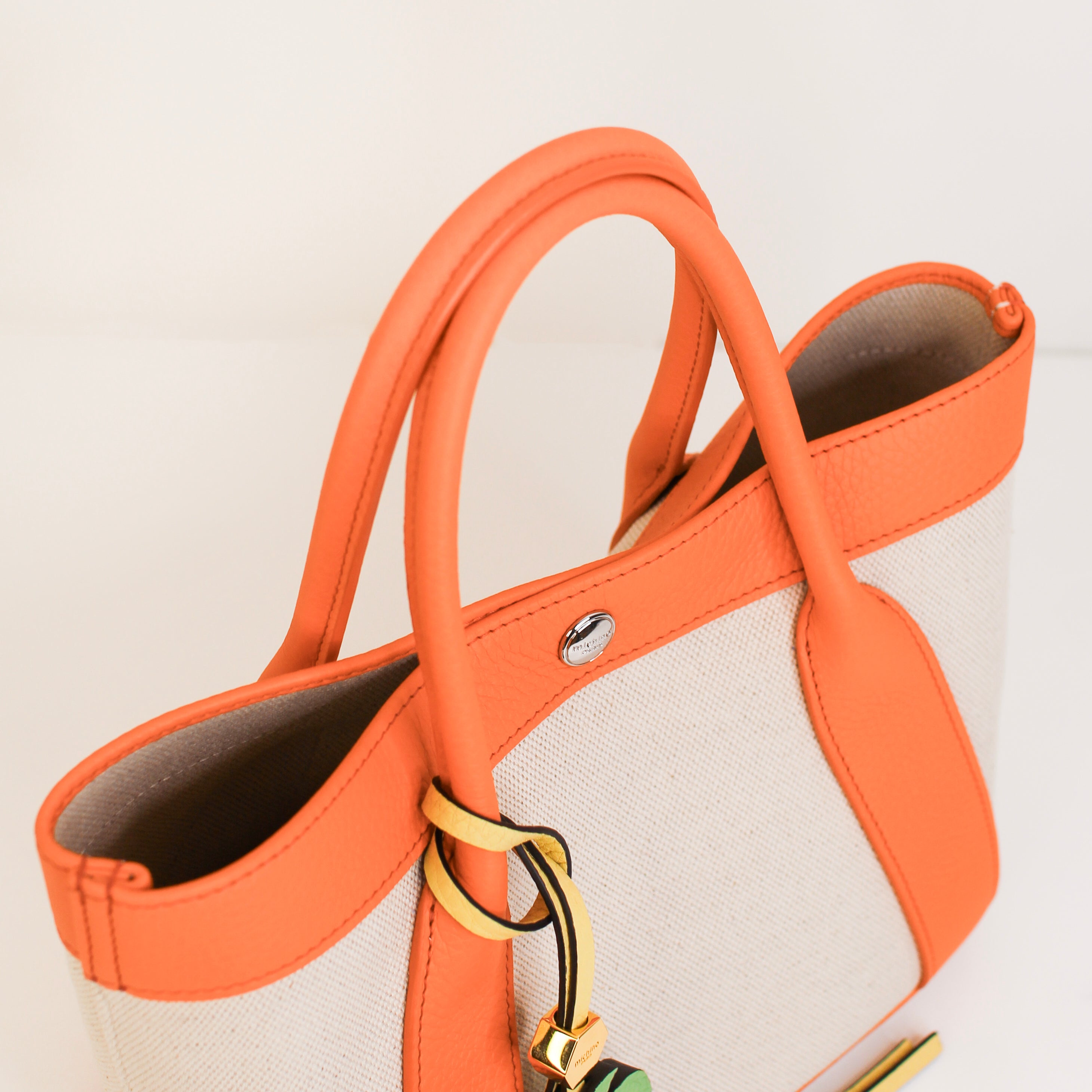 CANVAS TOTE SEINE20 ORANGE