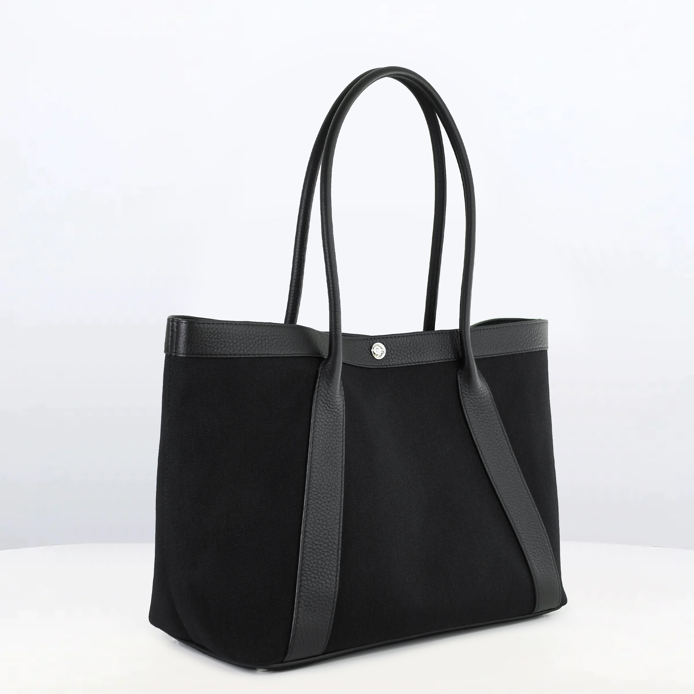 CANVAS TOTE SEINE40 BLACK