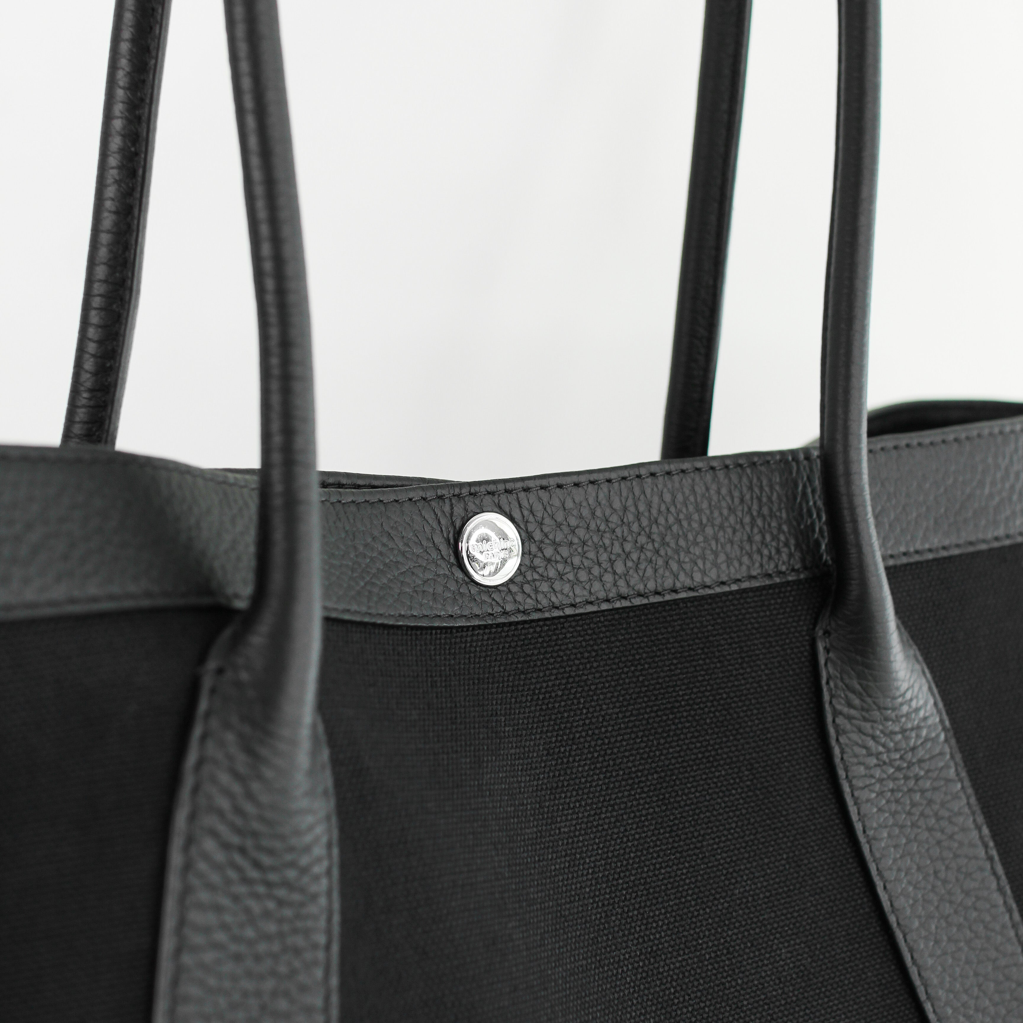 CANVAS TOTE SEINE40 BLACK