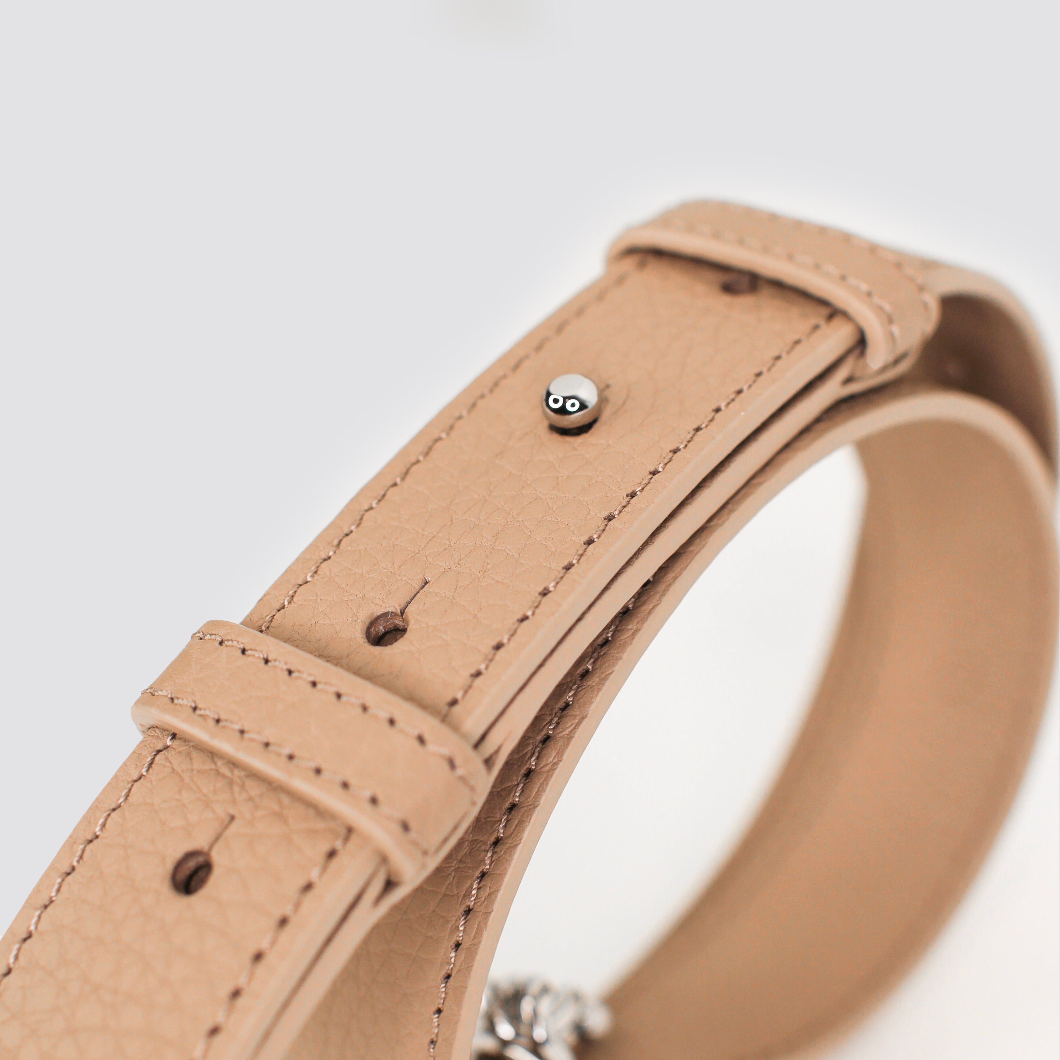 "Archive Event" SMOOTH LEATHER SHOULDER STRAP RED