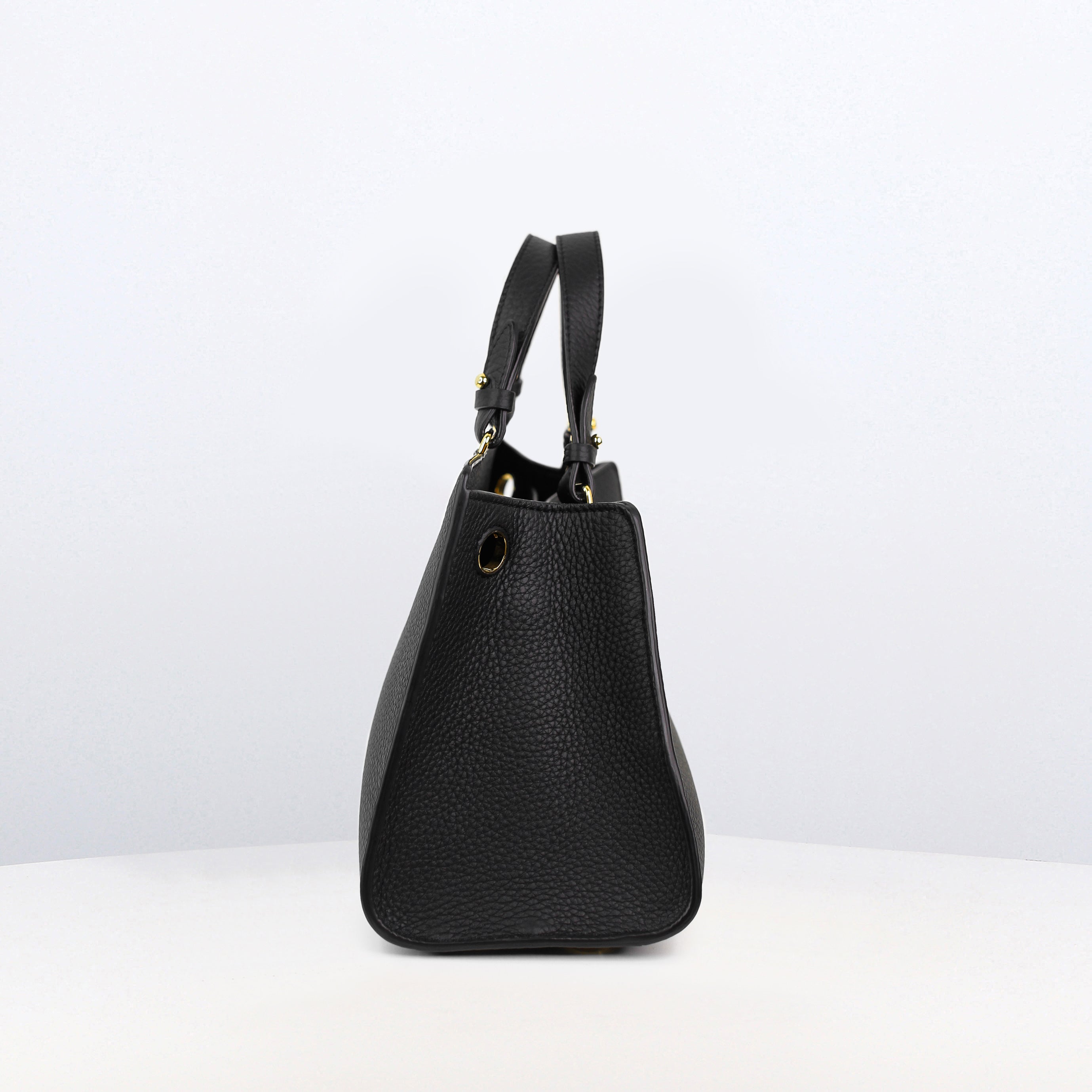 LEATHER HANDBAG TROCADERO MINI BLACK