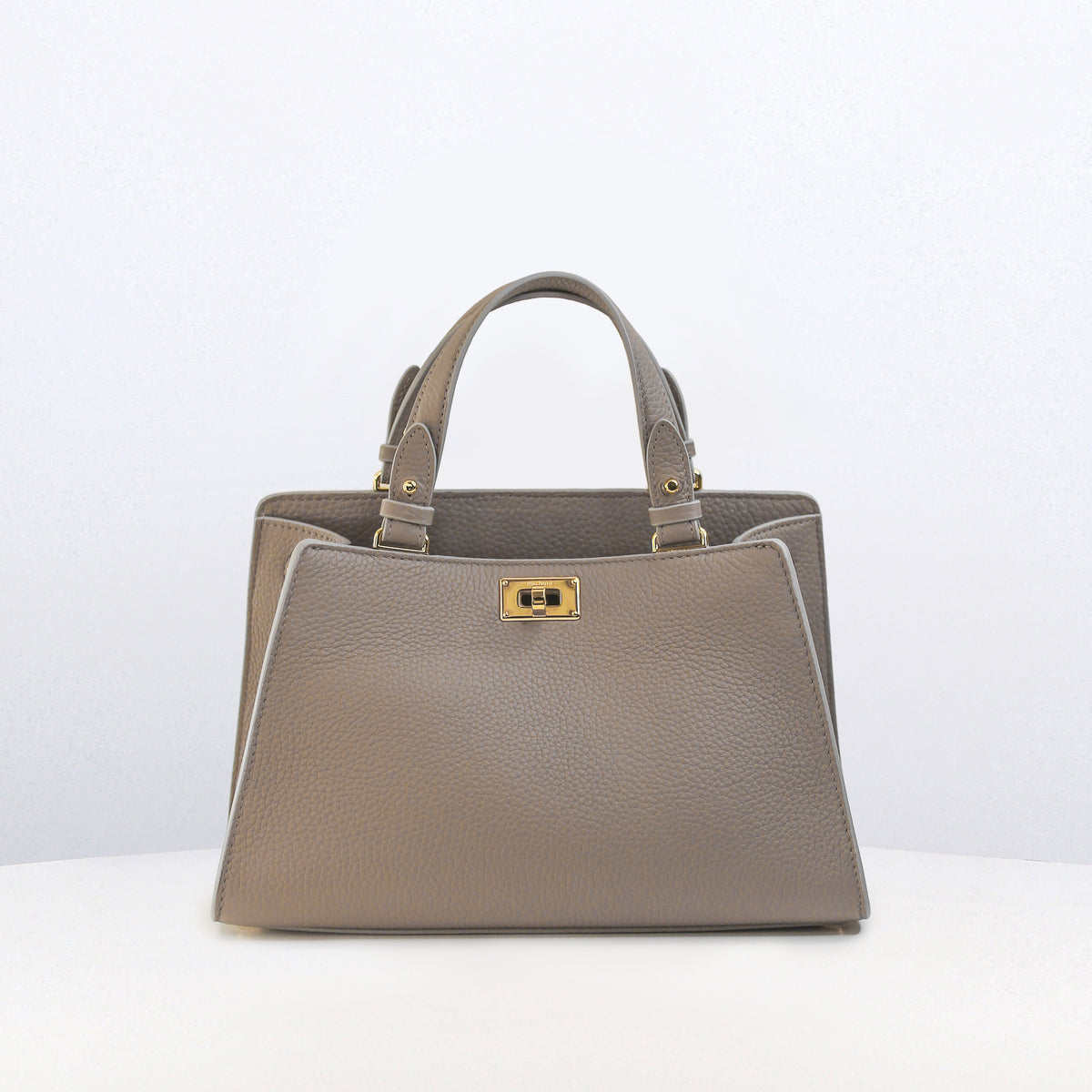LEATHER HANDBAG TROCADERO ELEPHANT