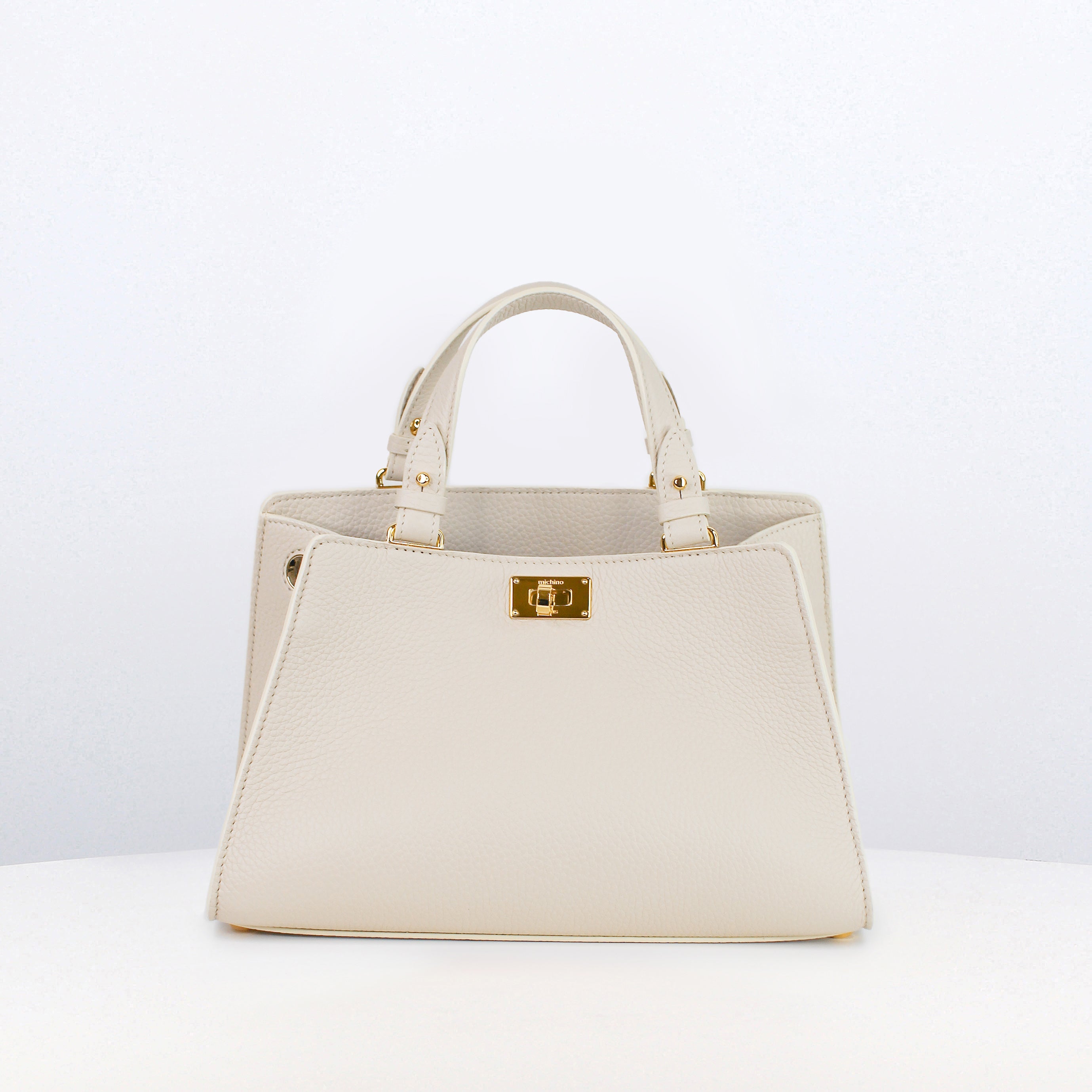 LEATHER HANDBAG TROCADERO MINI FICELLE