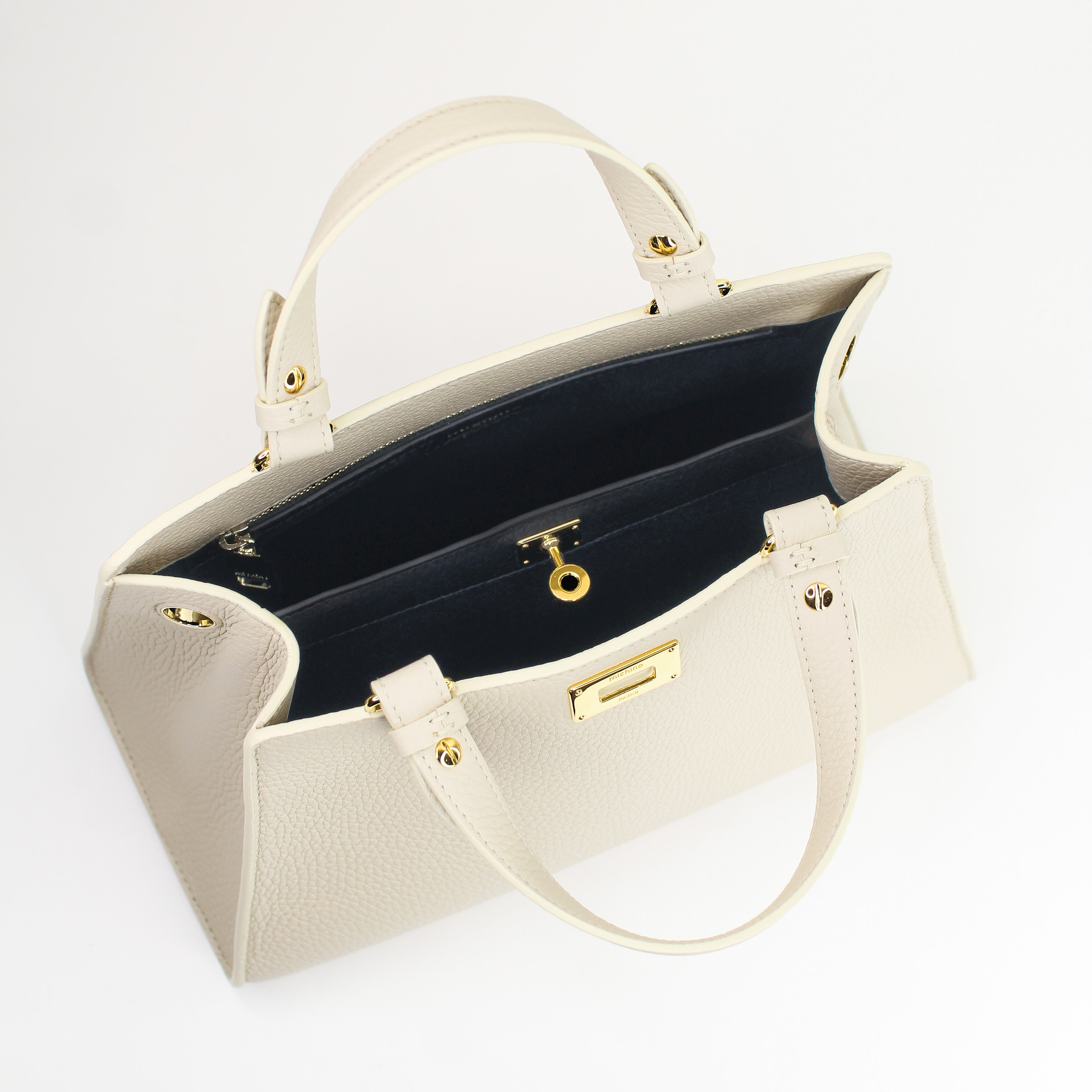 LEATHER HANDBAG TROCADERO MINI FICELLE