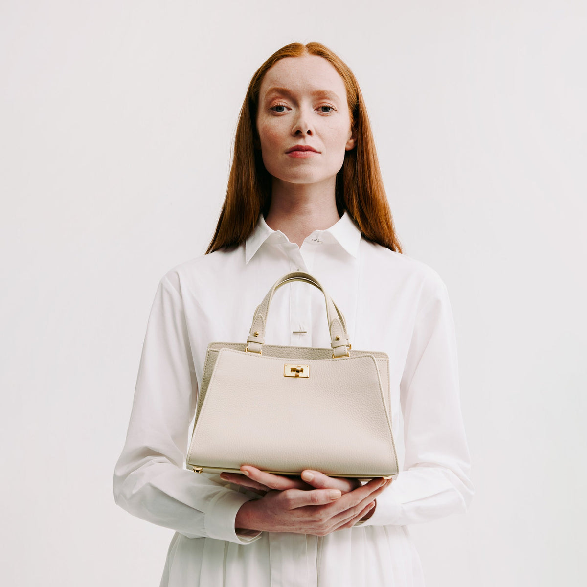 LEATHER HANDBAG TROCADERO FICELLE
