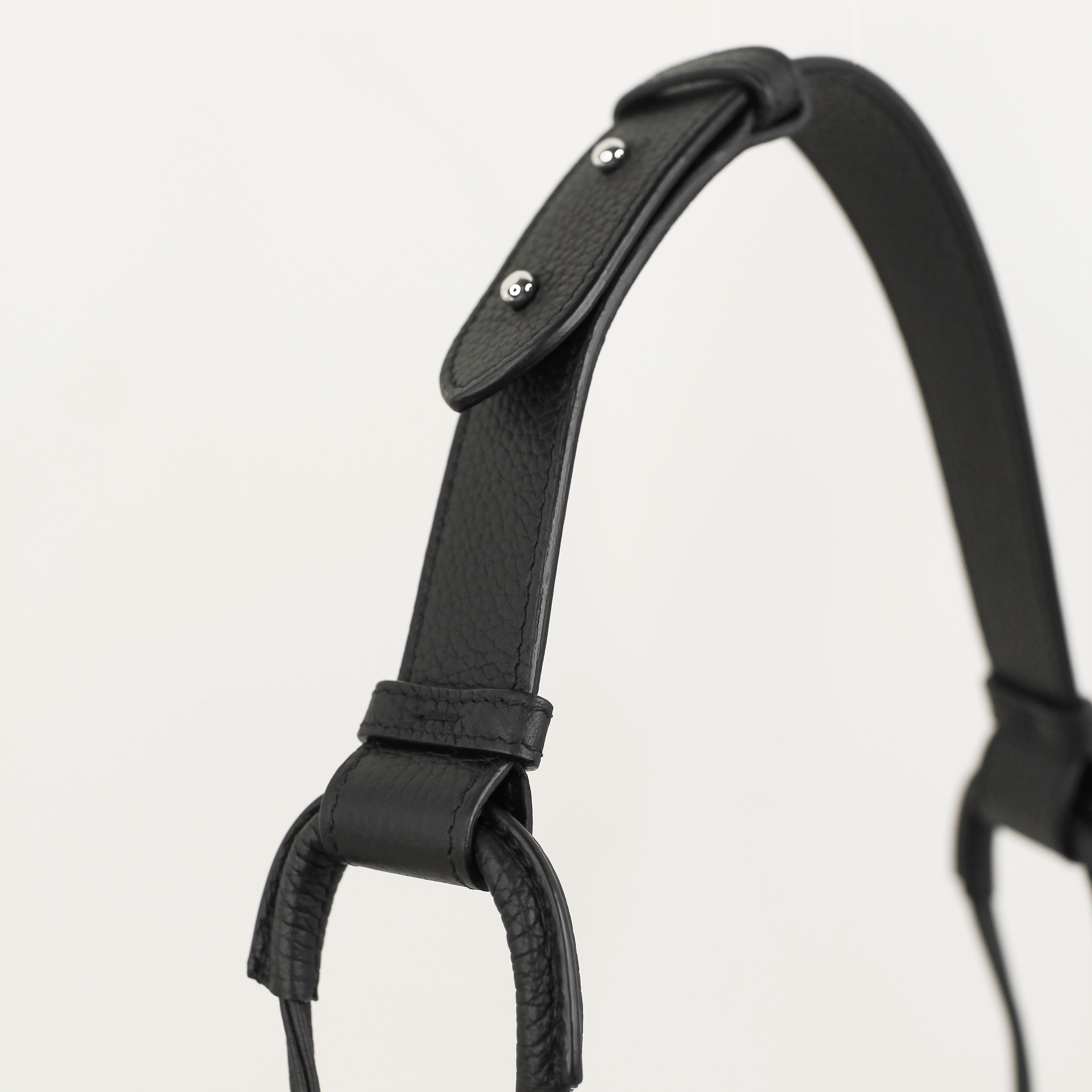"Archive Event" LEATHER DRAWSTRING BAG COLETTE PM BLACK