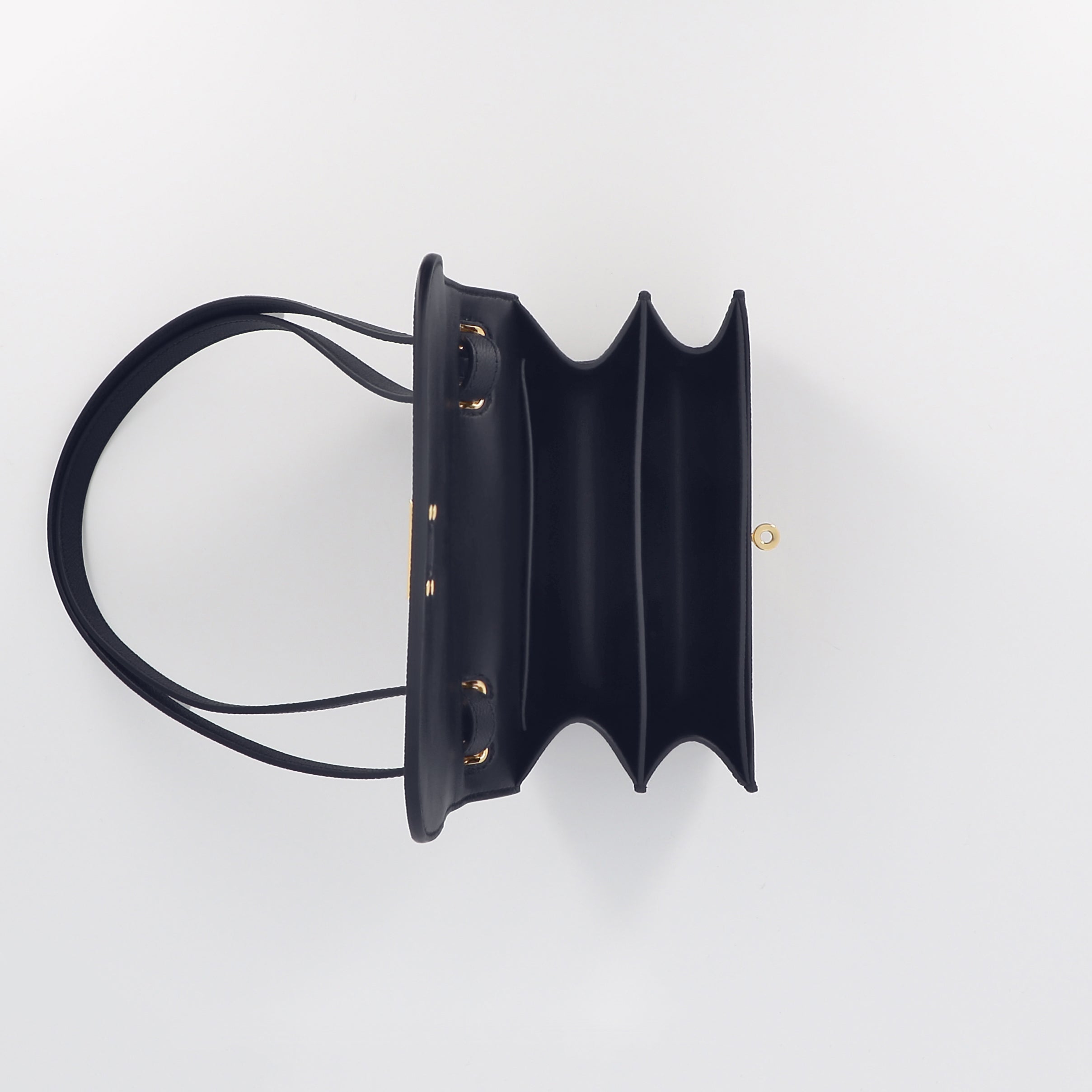 LEATHER FLAP BAG ELYSEE ECLIPSE