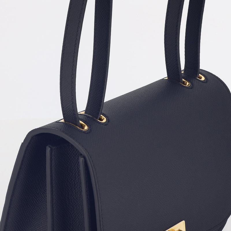 LEATHER FLAP BAG ELYSEE ECLIPSE