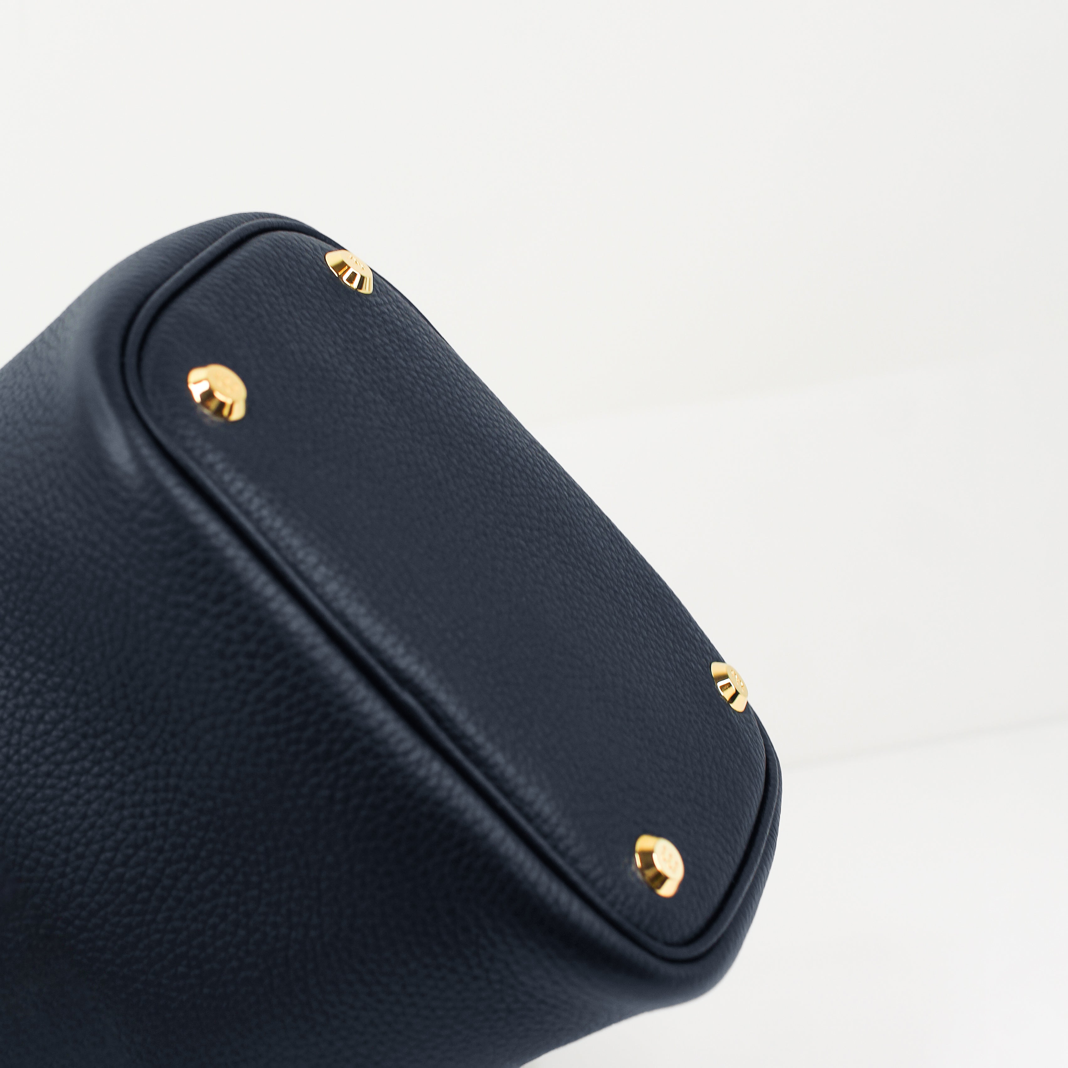 LEATHER HANDBAG ETOILE MINI ECLIPSE WITH GOLD HARDWARE