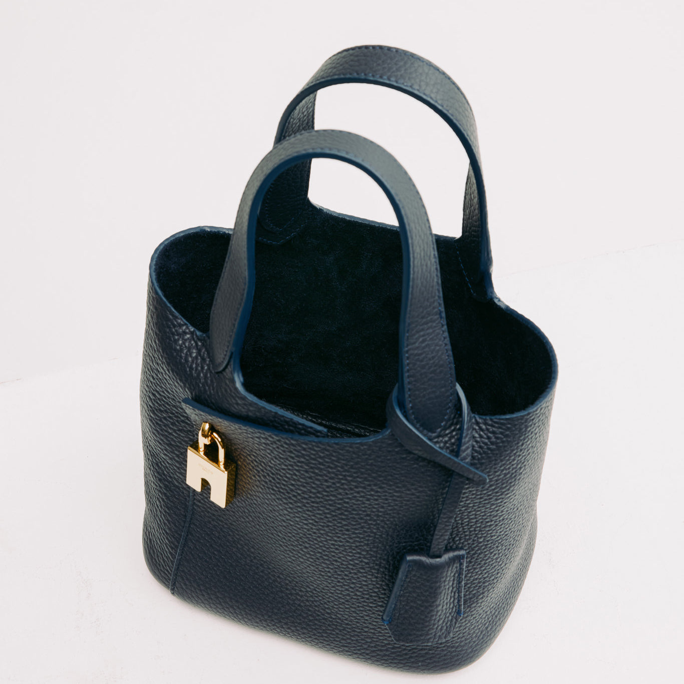 LEATHER HANDBAG ETOILE MINI ECLIPSE WITH GOLD HARDWARE