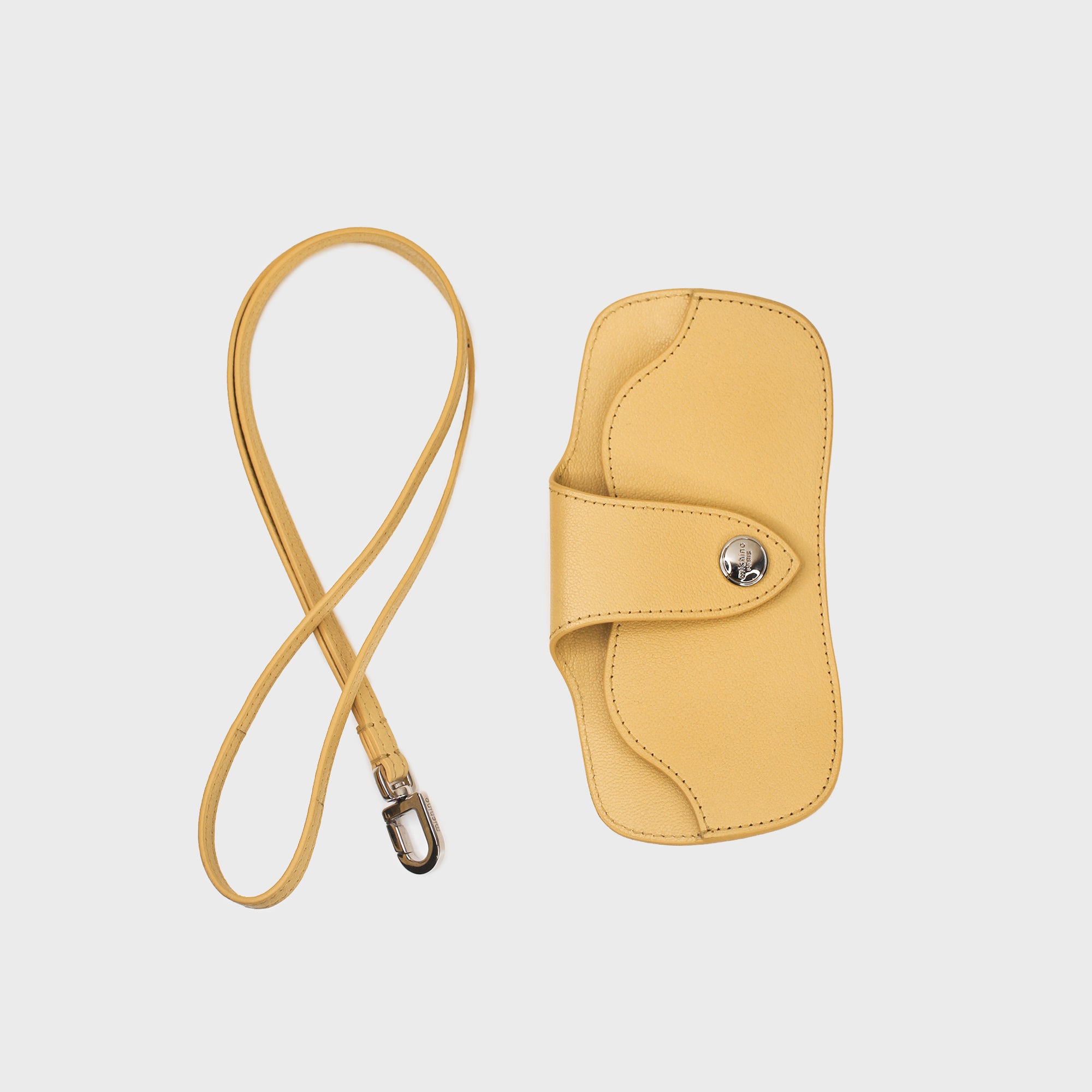 LEATHER GLASSES HOLDER MANGO