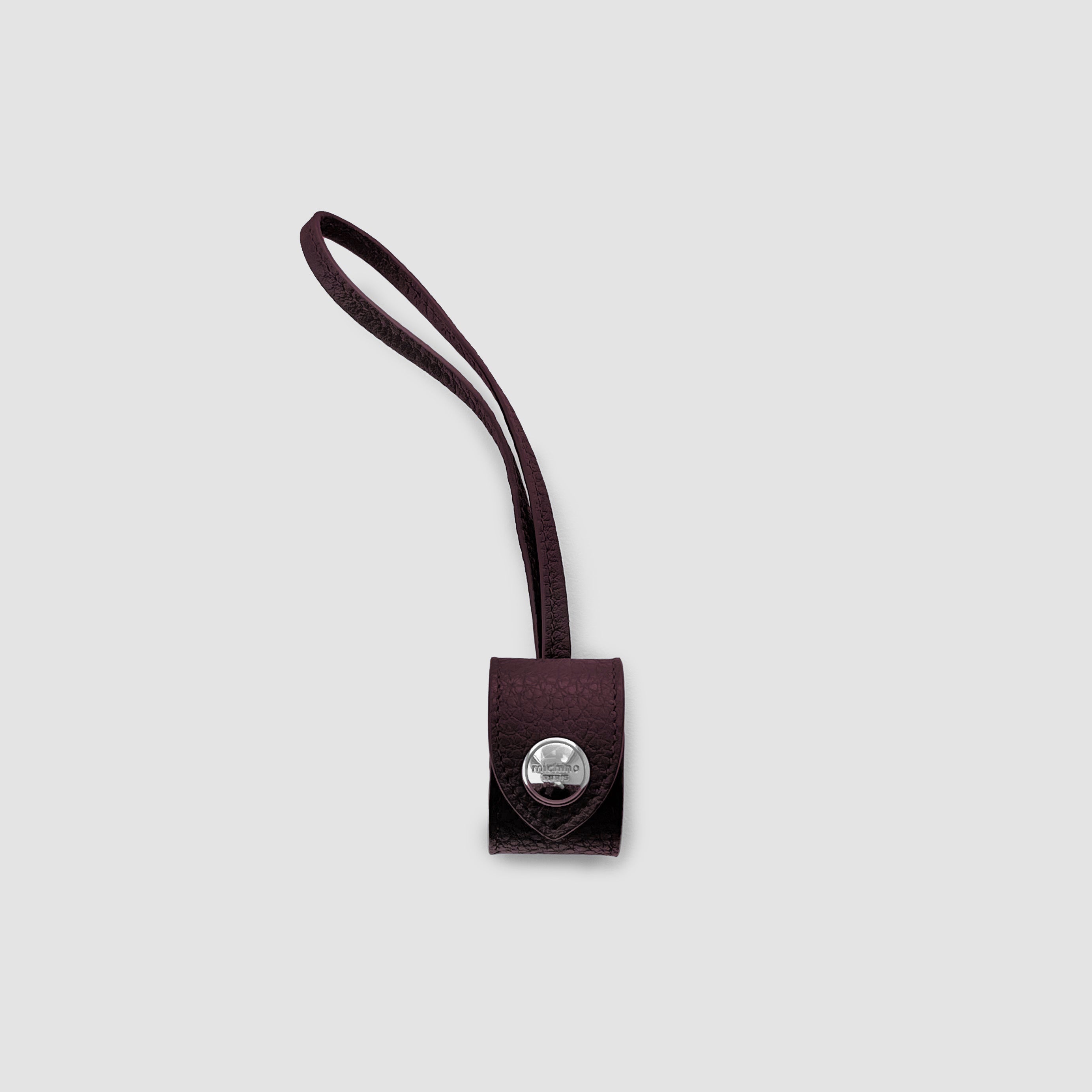 GIFT SET: LUTECE MINI CRAIE LEATHER HANDBAG & PRUNE LEATHER GLOVE HOLDER