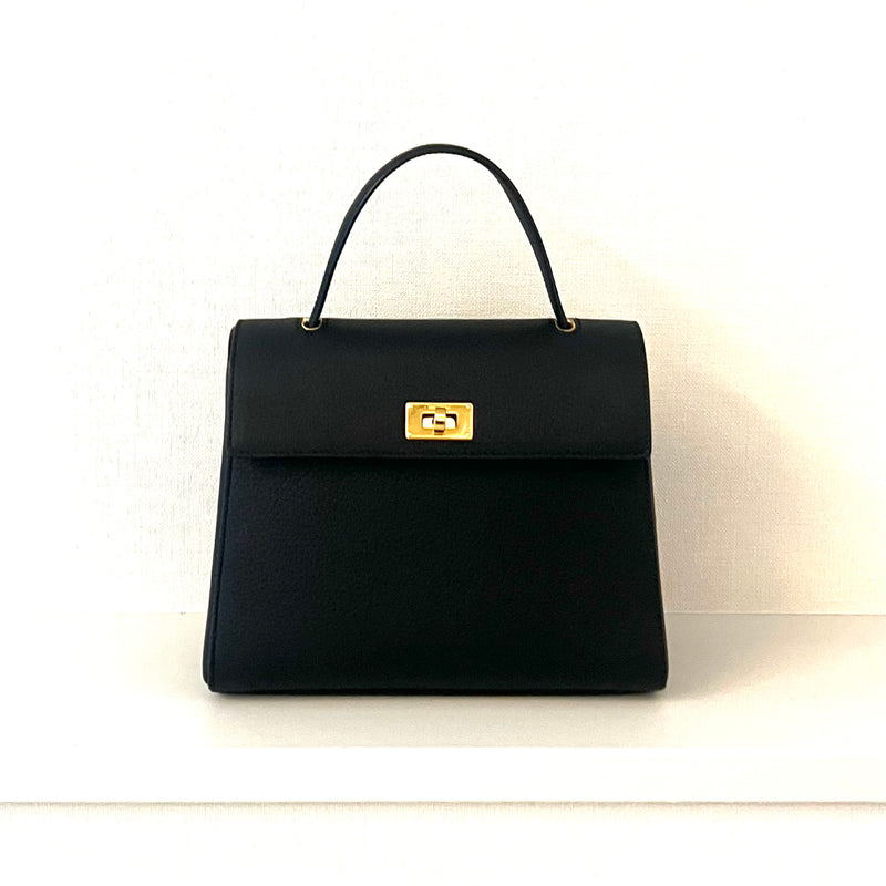 LEATHER HANDBAG PALAIS ROYAL PM ECLIPSE