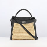 Lutece Mini Raffia Black
