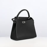 LEATHER HANDBAG LUTECE MINI BLACK