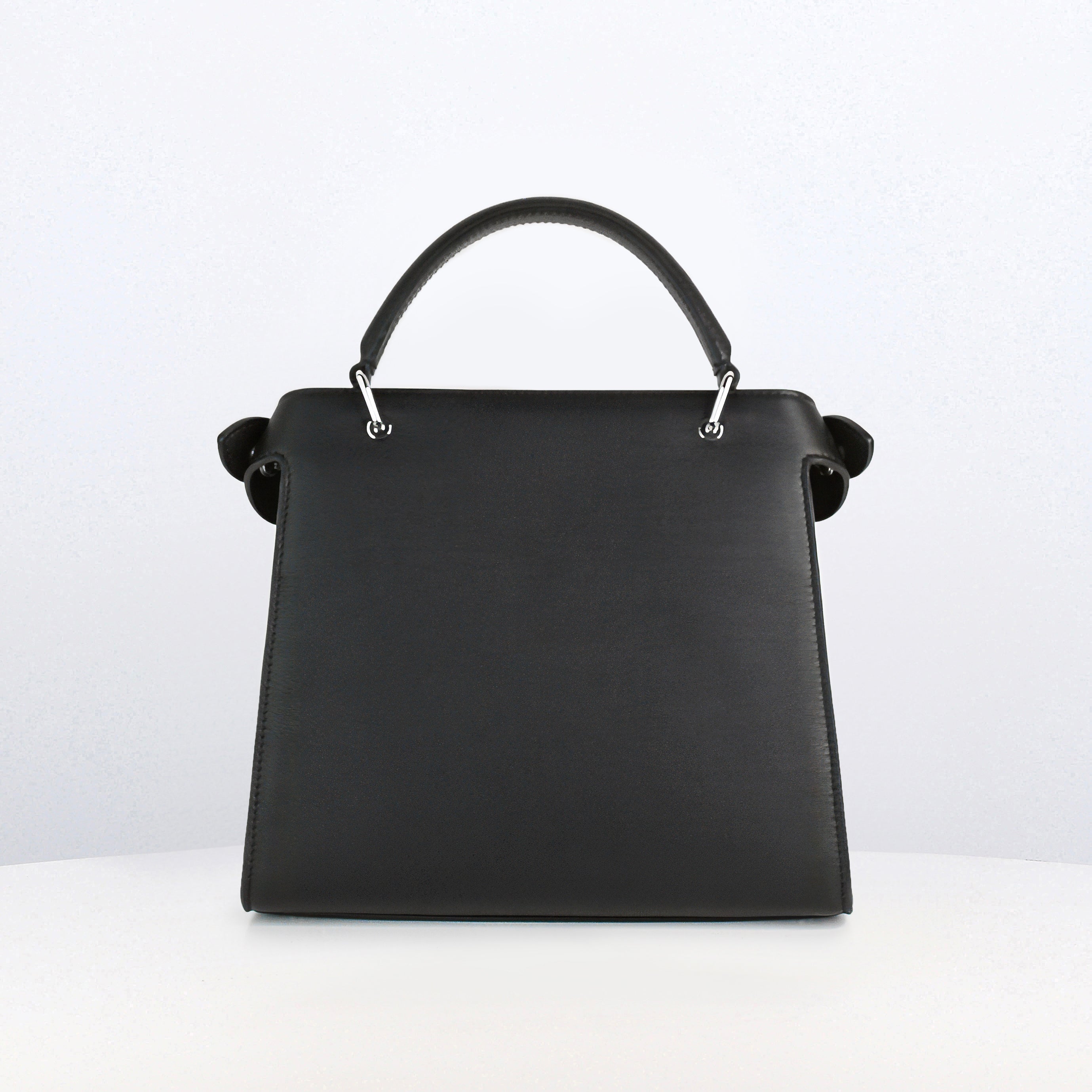 LEATHER HANDBAG LUTECE MINI TSUMUGI RED