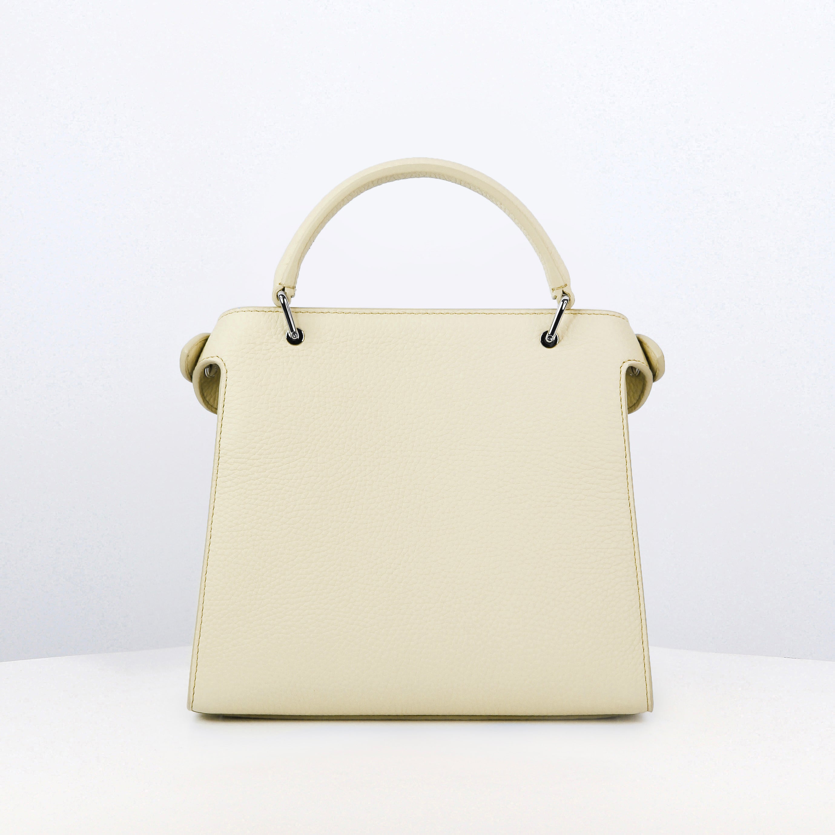 LEATHER HANDBAG LUTECE MINI CHANTILLY