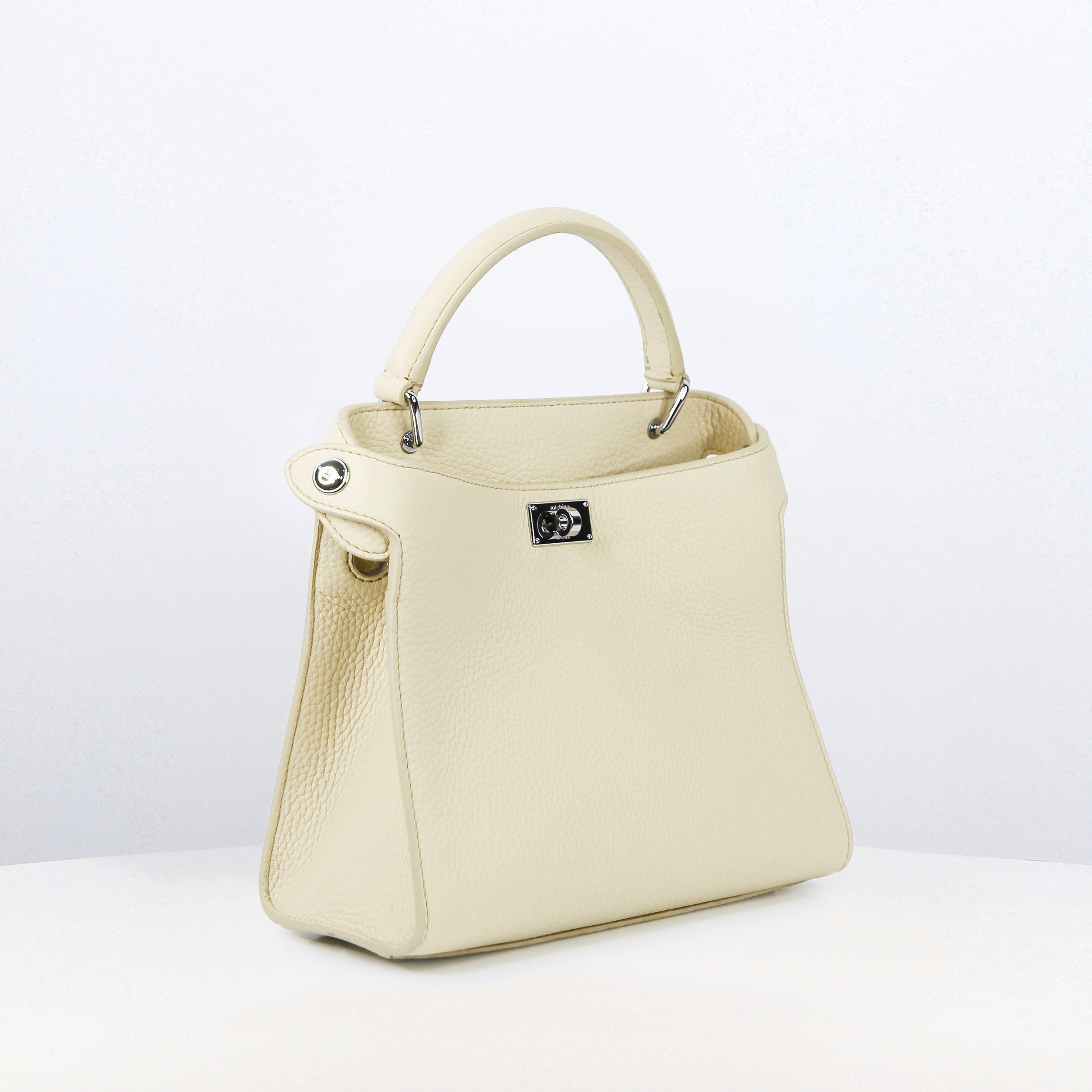 LEATHER HANDBAG LUTECE MINI CHANTILLY