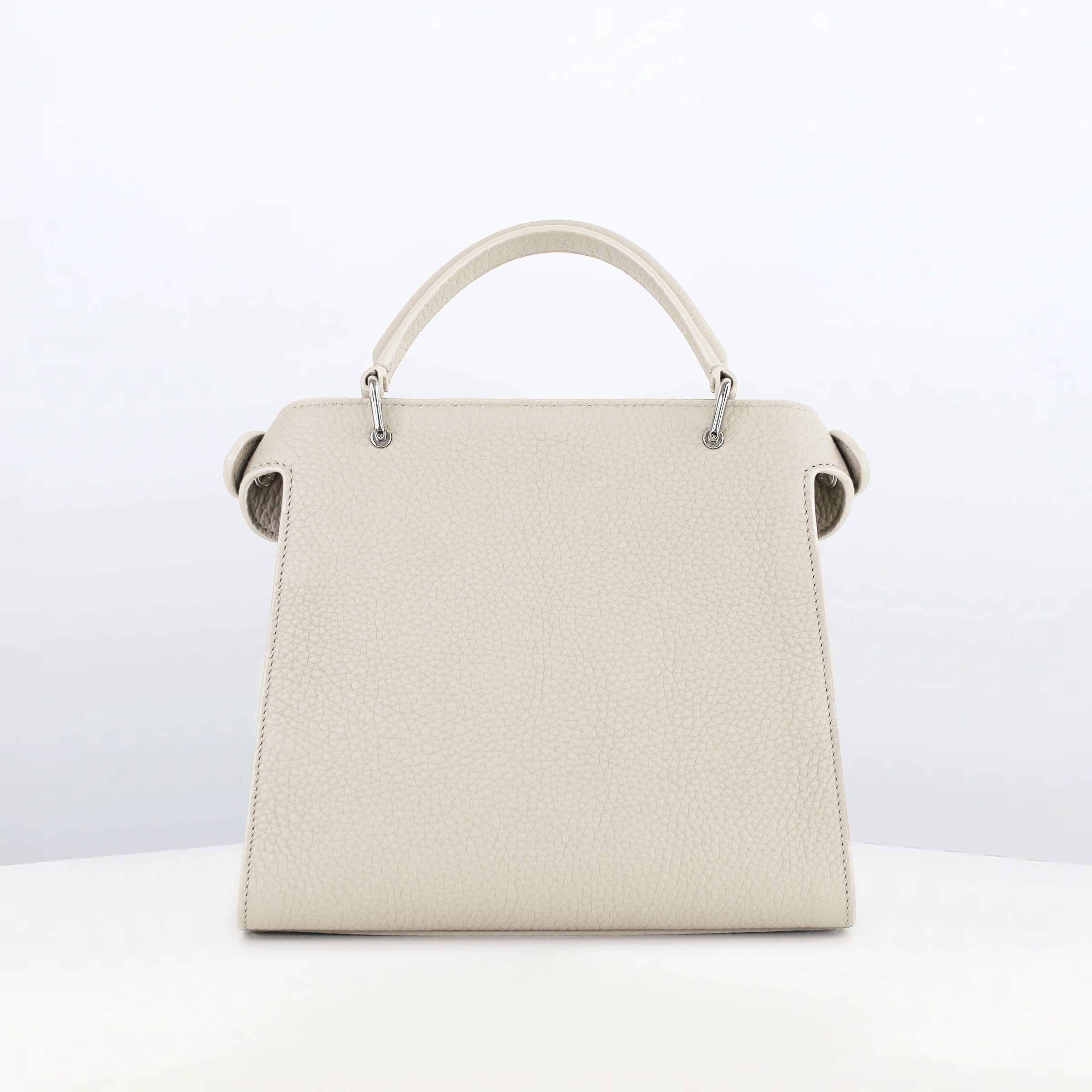 LEATHER HANDBAG LUTECE MINI CRAIE